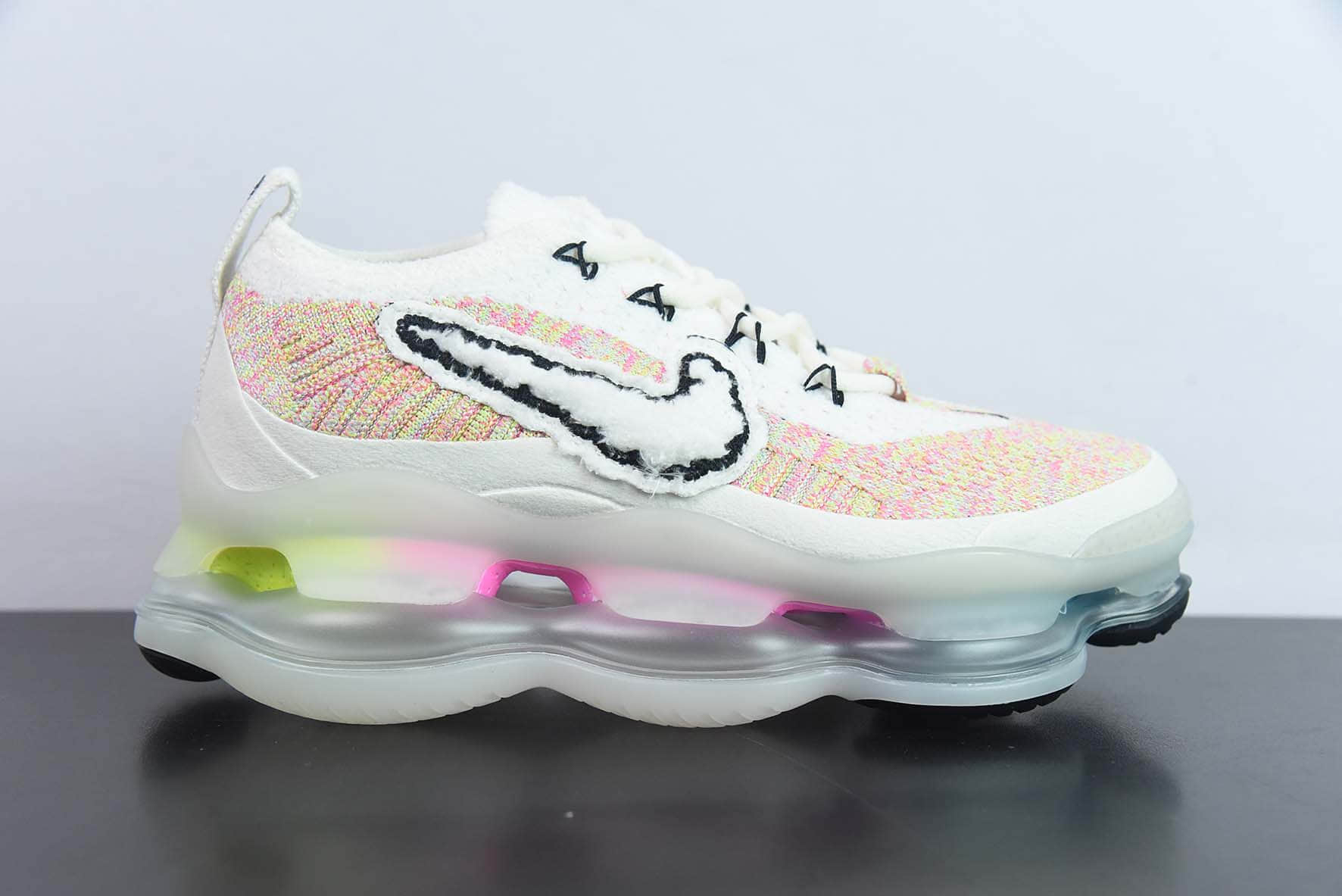 耐克Nike Air Max Scorpion Fk 2023新款白彩虹兔年限定全掌气垫跑鞋纯原版本 货号:FJ6031-910