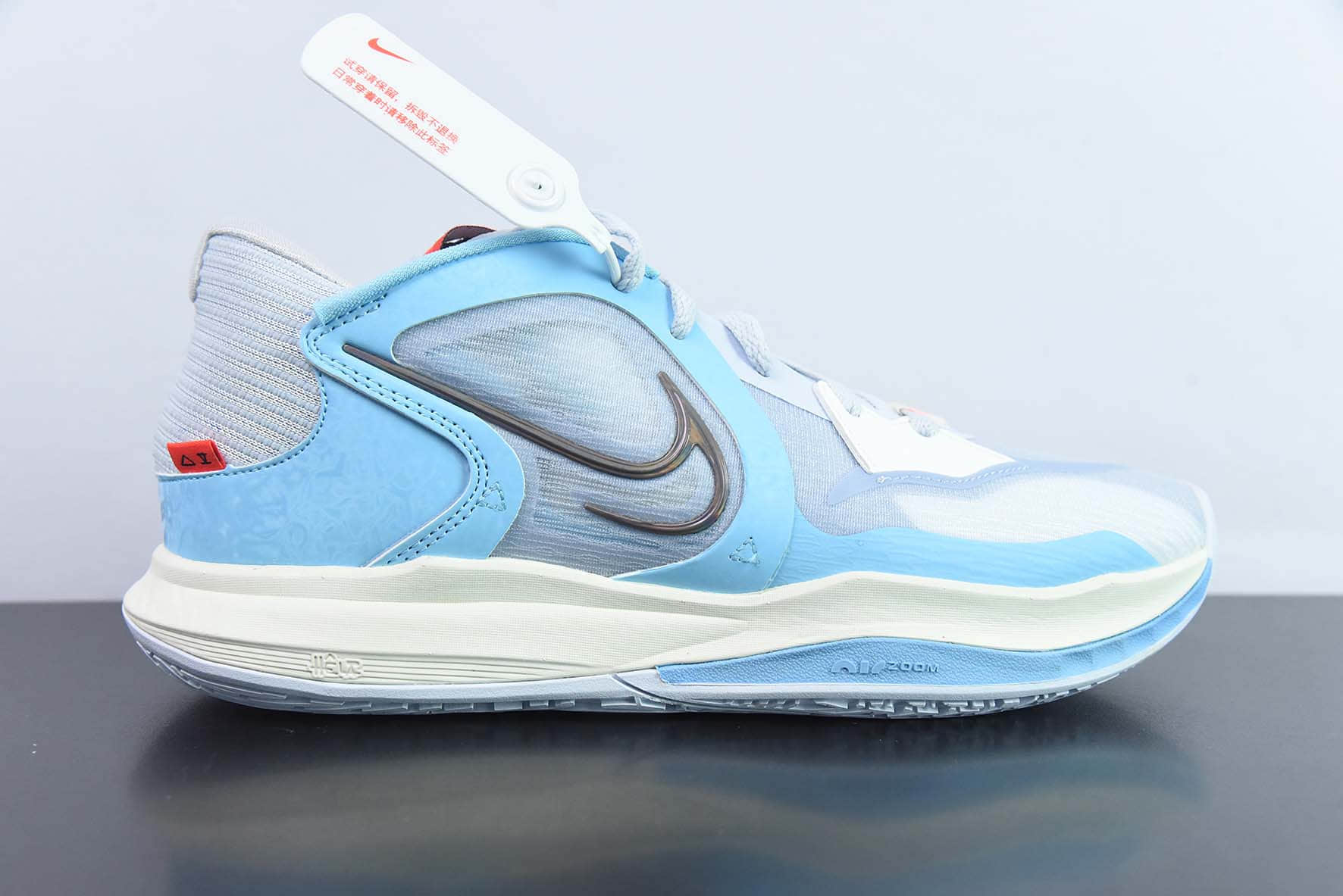 欧文Kyrie Low EP Bounce欧文5代灰蓝男子实战篮球鞋纯原版本 货号:DJ6012-003