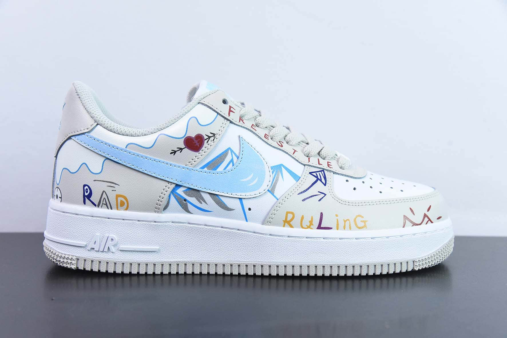 耐克Nike Air Force 1 Low’07 雪山空军一号低帮休闲板鞋纯原版本 货号:CW2288-219