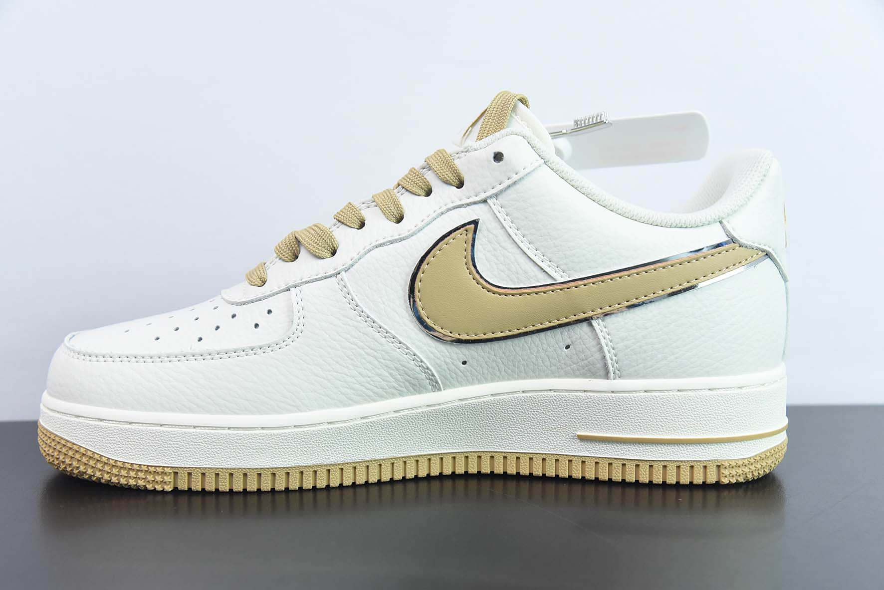 耐克Nike Air Force 1 Low '07 “Keep Fresh”卡其银小勾低帮空军一号低帮休闲板鞋纯原版本 货号:BM1996-055