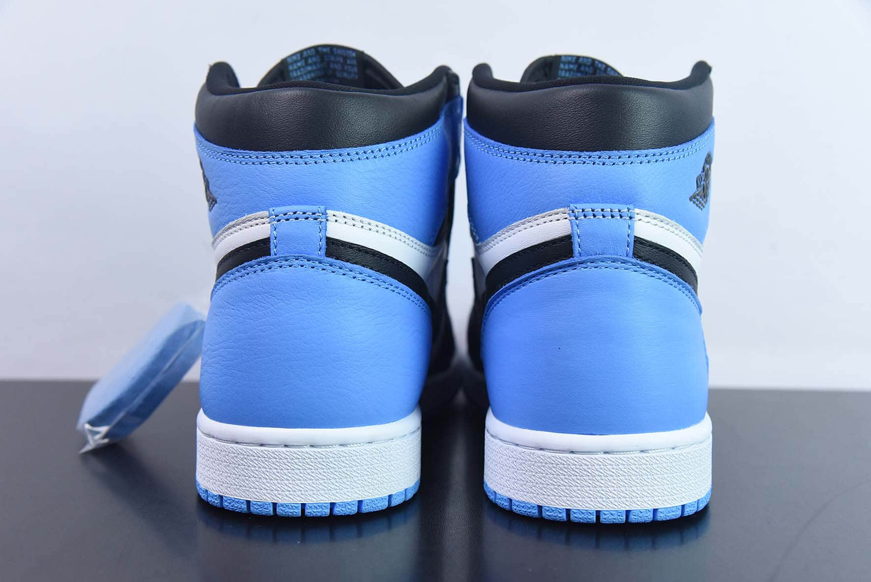 乔丹Air Jordan 1 High OG UNC Toe AJ1黑蓝脚趾高帮篮球鞋纯原版本 货号:DZ5485-400