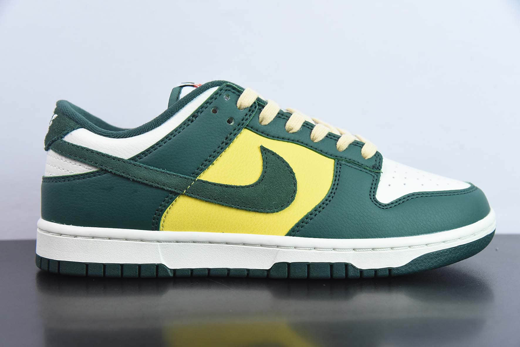 耐克Nike Dunk Low SE Noble Green 经典巴西黄绿配色 SB低帮运动休闲板鞋纯原版本 货号：FD0350-133