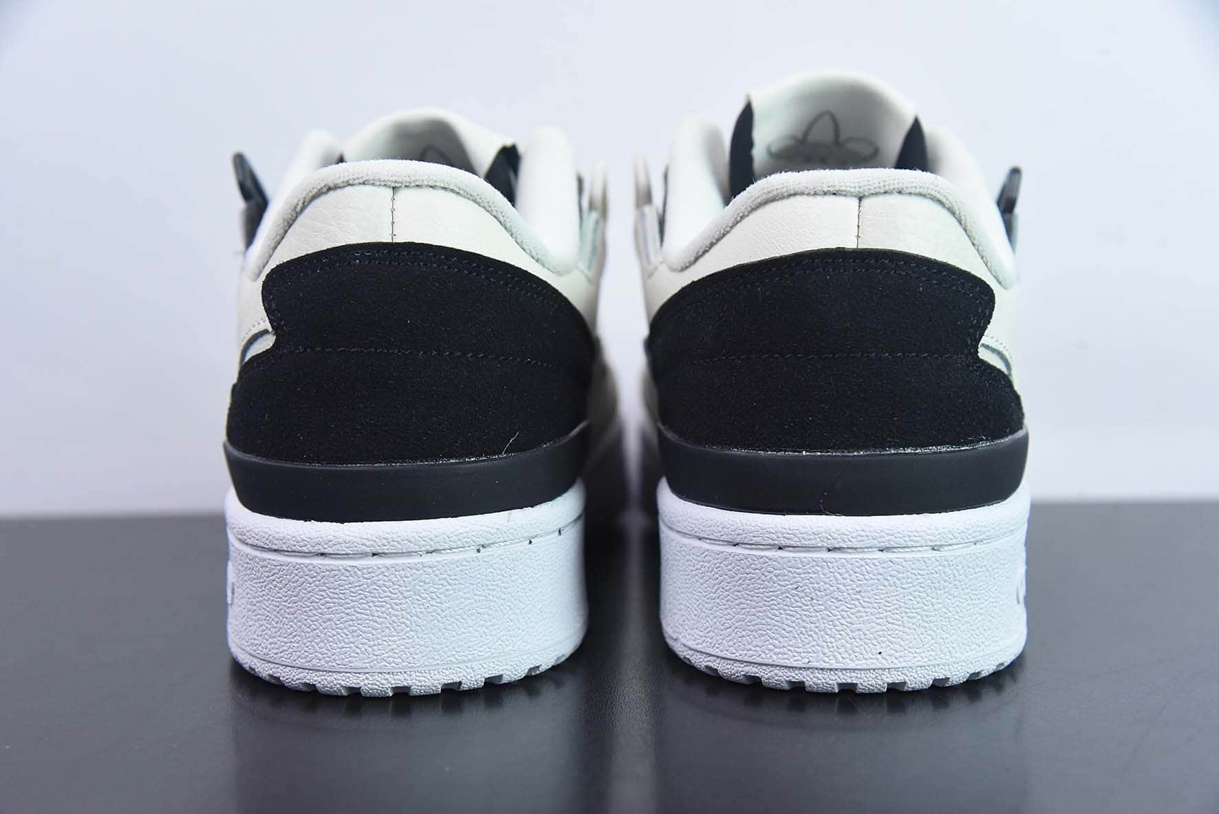 阿迪达斯Adidas Forum 84 Low 人气单品米白深灰黑色经典复古篮球鞋纯原版本 货号:HO1914