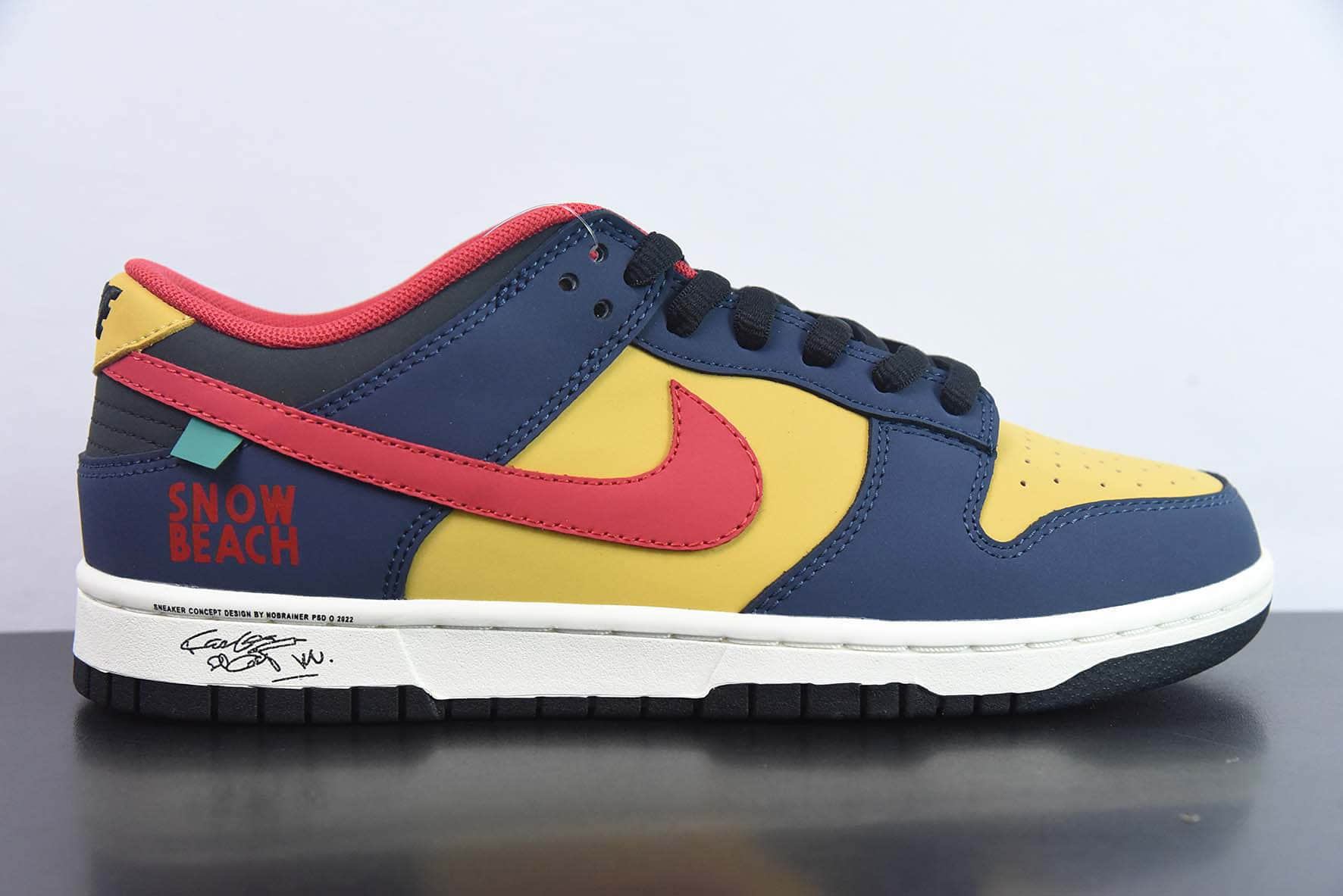 耐克Nike Otomo Katsuhiro x Nike SB Dunk Low Steamboy OST 大友克洋联名蓝黄红勾扣篮系列低帮休闲运动滑板板鞋纯原版本 货号:KK6388-639