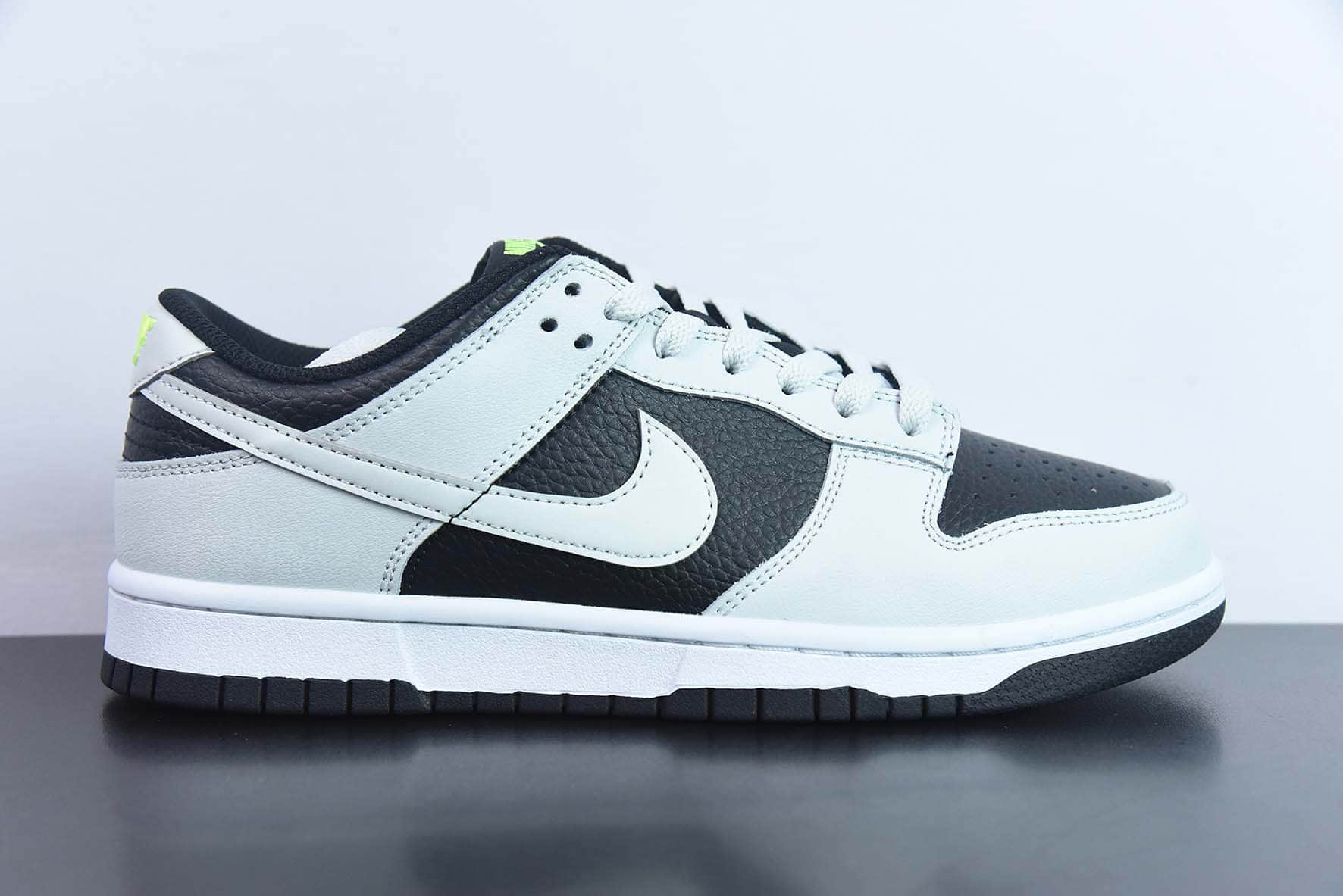 耐克Nike SB Dunk LowGrey Panda Volt影子灰黑荧光绿扣篮系列低帮休闲运动滑板板鞋纯原版本 货号:FD9756-001