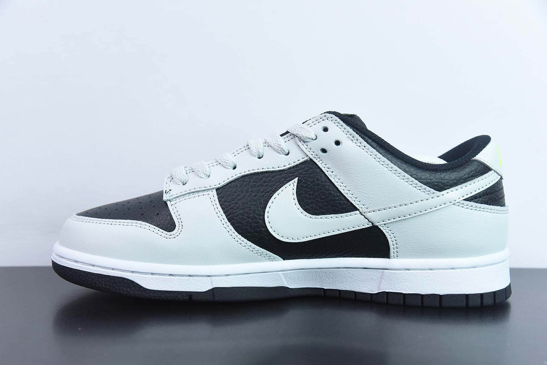 耐克Nike SB Dunk LowGrey Panda Volt影子灰黑荧光绿扣篮系列低帮休闲运动滑板板鞋纯原版本 货号:FD9756-001
