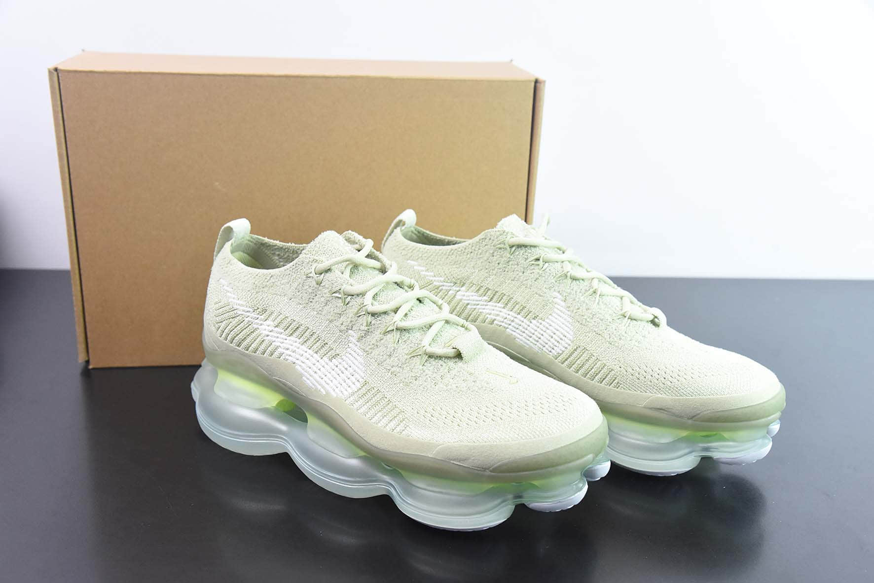 耐克Nike Air Max Scorpion Fk抹茶色2022新款全掌次世代气垫跑鞋纯原版本 货号:DJ4702-300