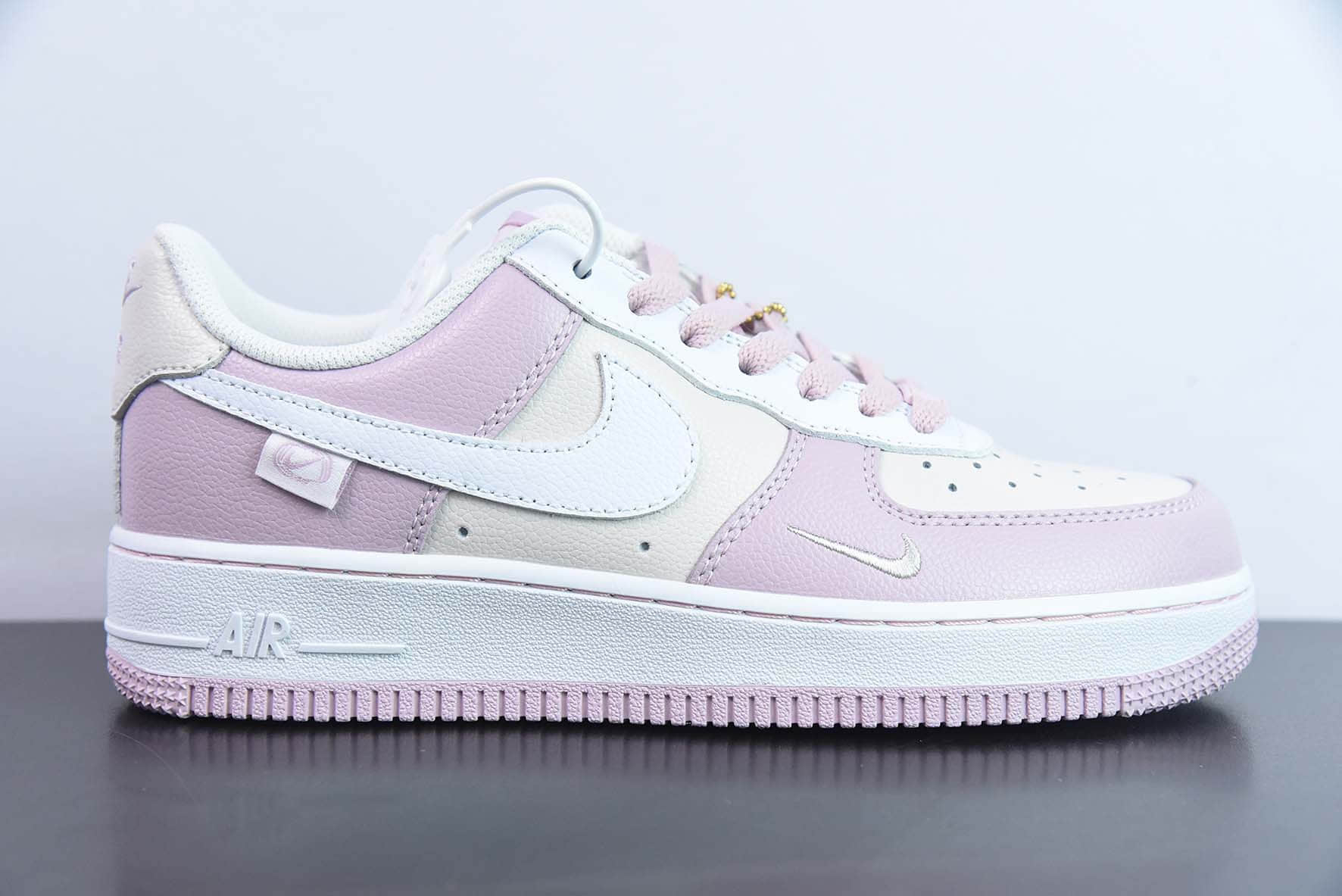 耐克Nike Air Force 1 Low '07 “水蜜桃”小勾空军一号低帮休闲板鞋纯原版本 货号:DB3301-055