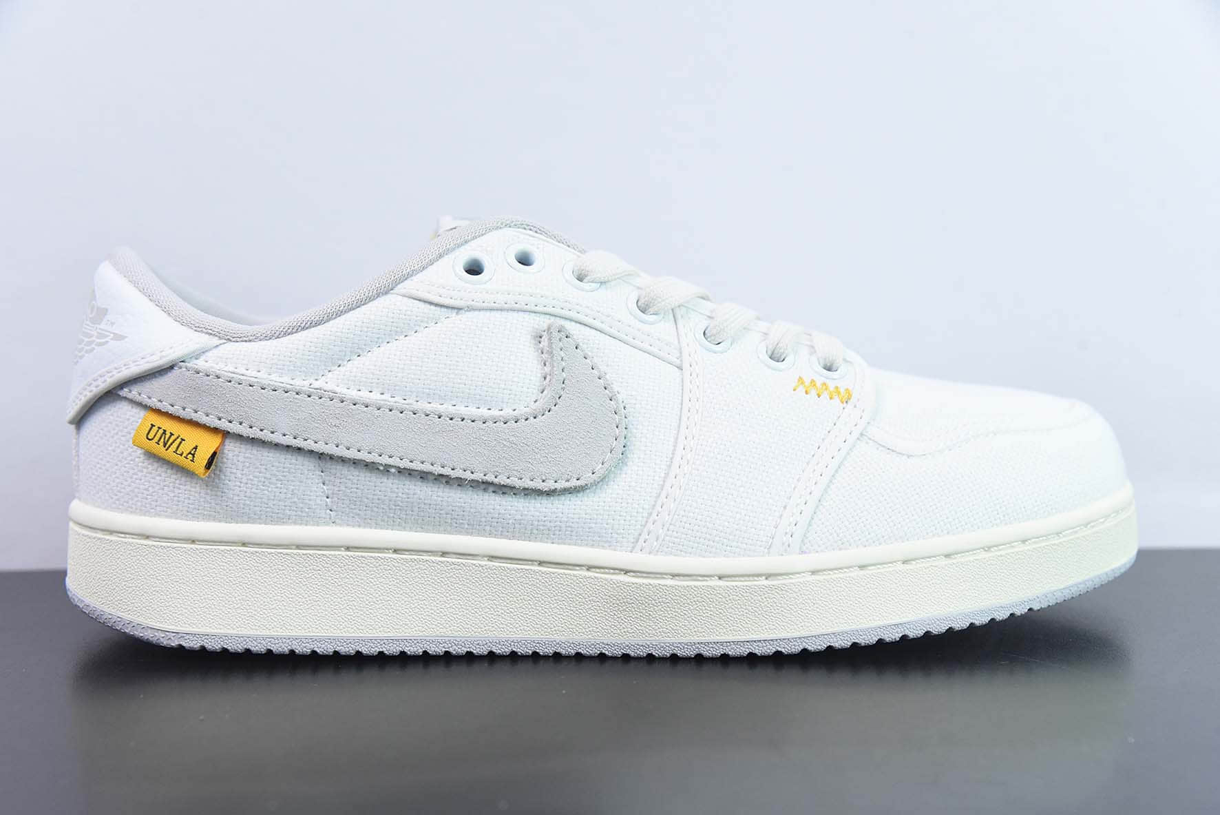乔丹Air Jordan Union LA x Air Jordan 1 KO Low whiteUN联名白脚趾换钩低帮篮球鞋纯原版本 货号：DO8912-101