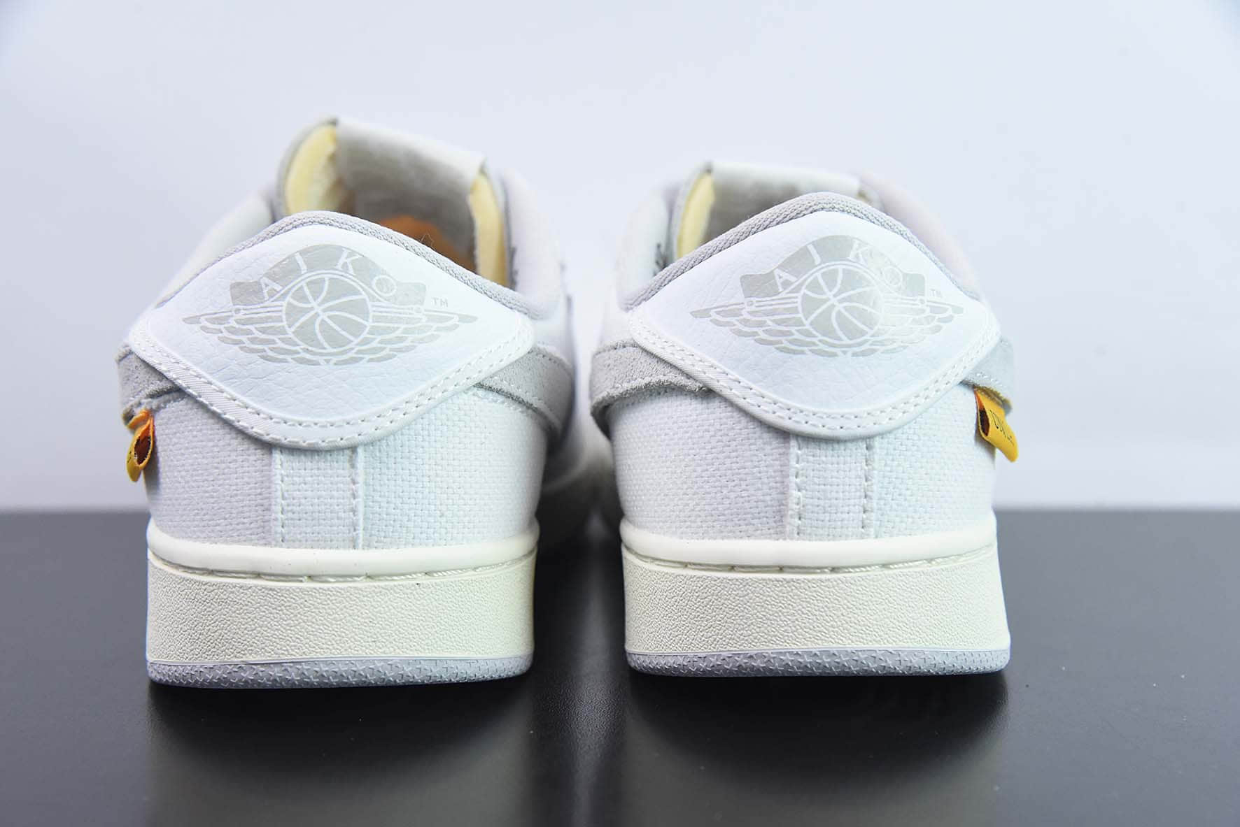 乔丹Air Jordan Union LA x Air Jordan 1 KO Low whiteUN联名白脚趾换钩低帮篮球鞋纯原版本 货号：DO8912-101