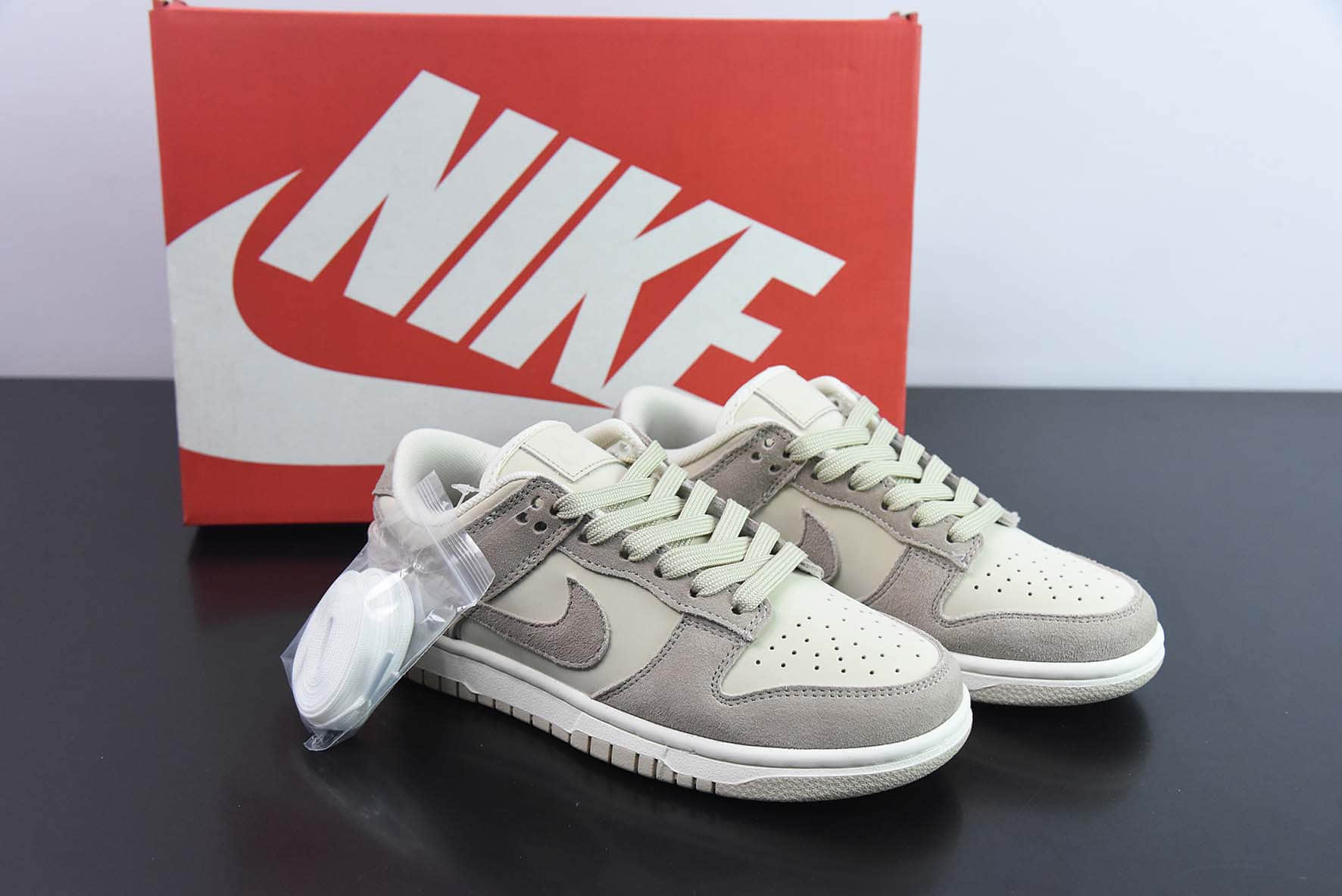 耐克Nike Dunk Low “Sandrift” 复古摩卡小麦色 SB低帮休闲板鞋纯原版本 货号：FD0873-126