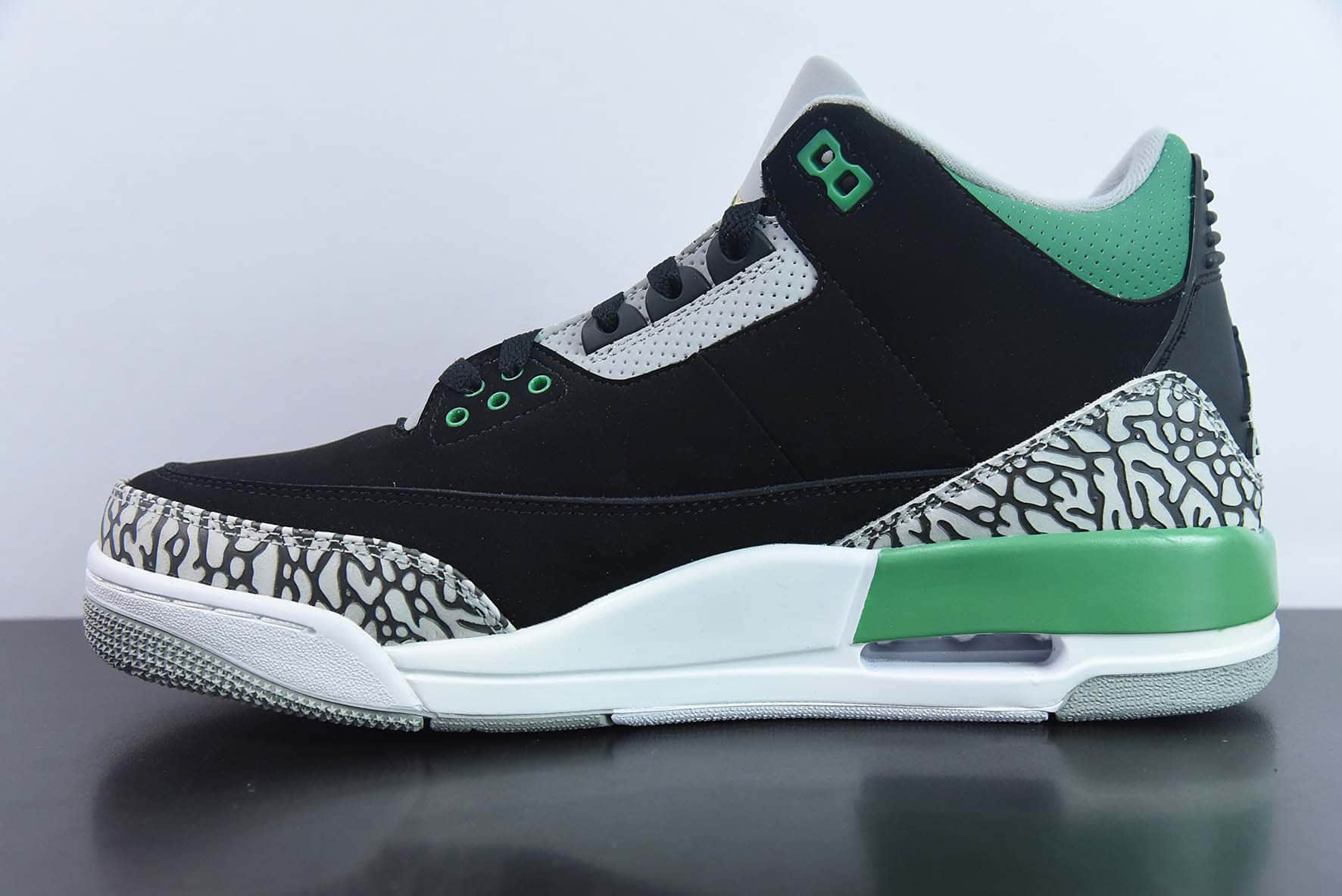 乔丹Air Jordan 3 RetroPine GreenAJ3松绿黑爆裂纹中帮复古休闲运动文化篮球鞋纯原版本 货号:CT8532-030