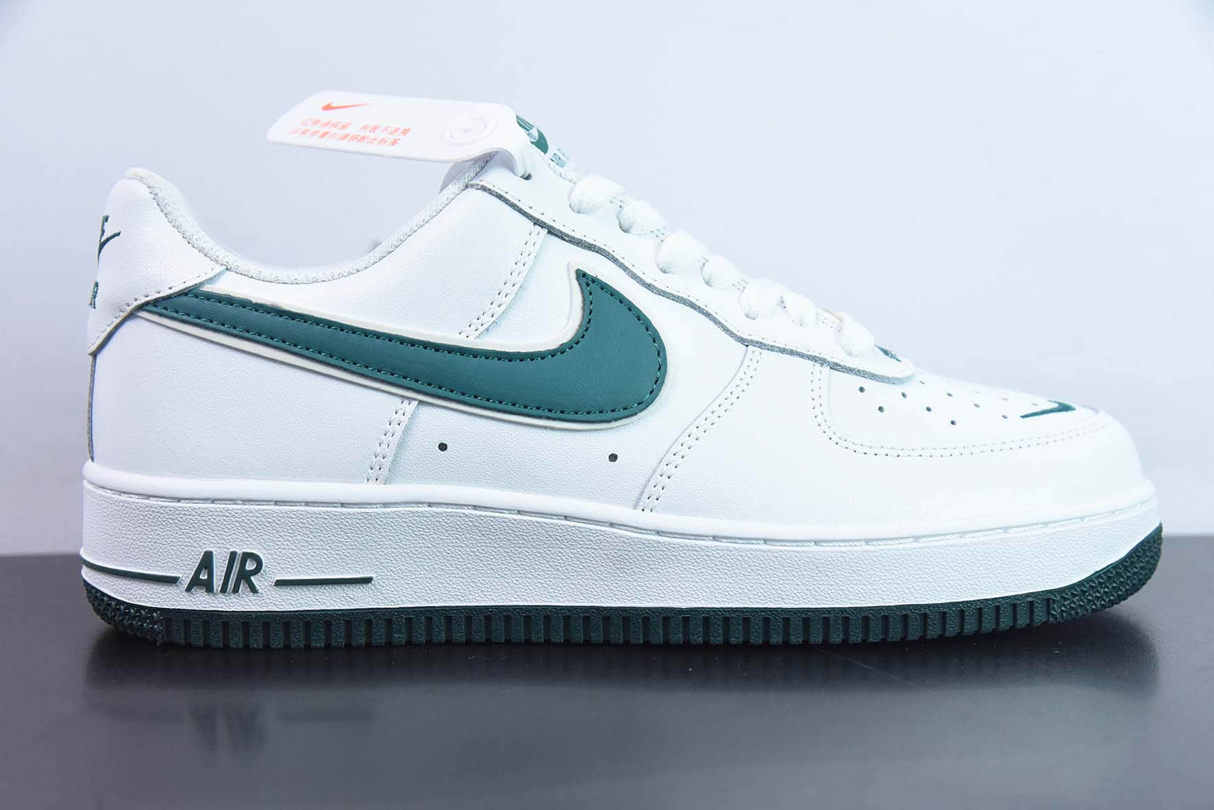 耐克Nike Air Force 1 Low '07 “Swoosh”深绿小勾低帮空军一号休闲板鞋纯原版本 货号:CV5696-966