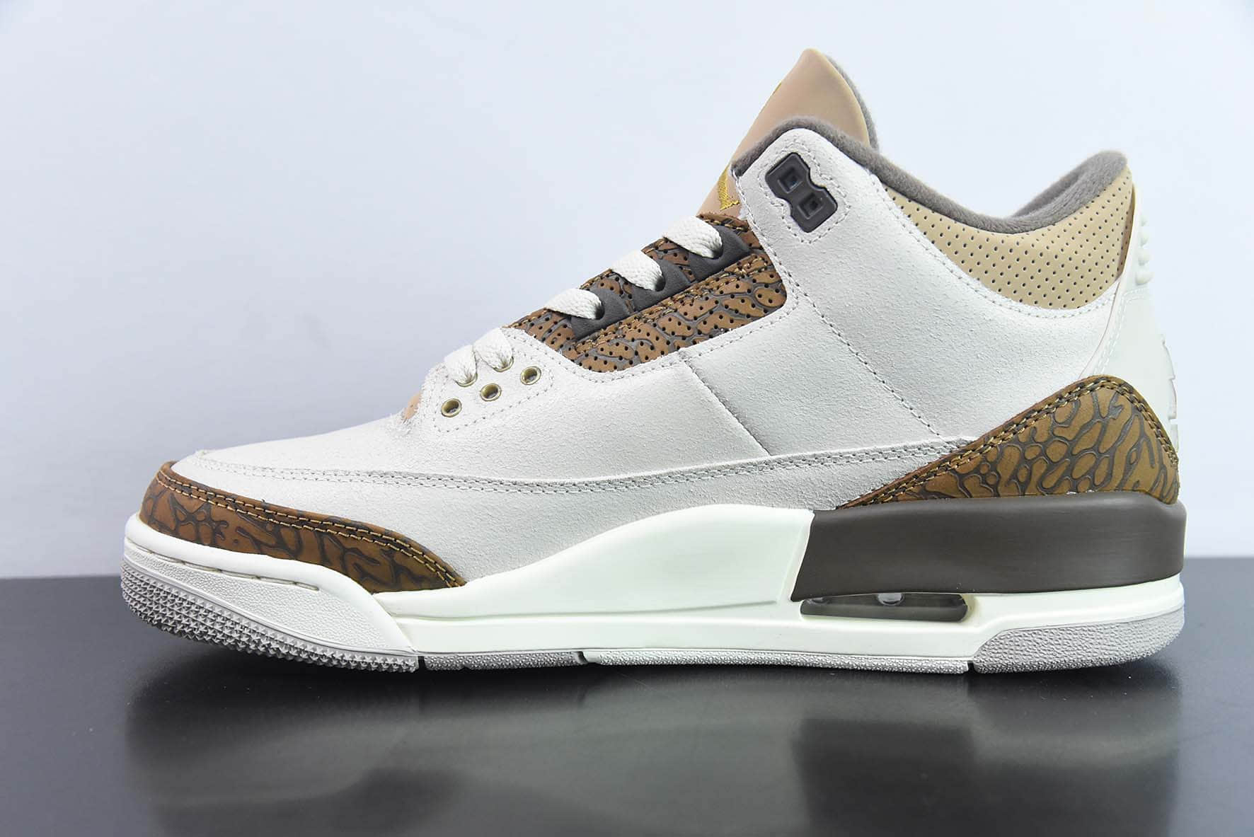 乔丹Air Jordan 3 Palomino AJ3摩卡爆裂纹男子文化篮球鞋纯原版本 货号:CT8532-102