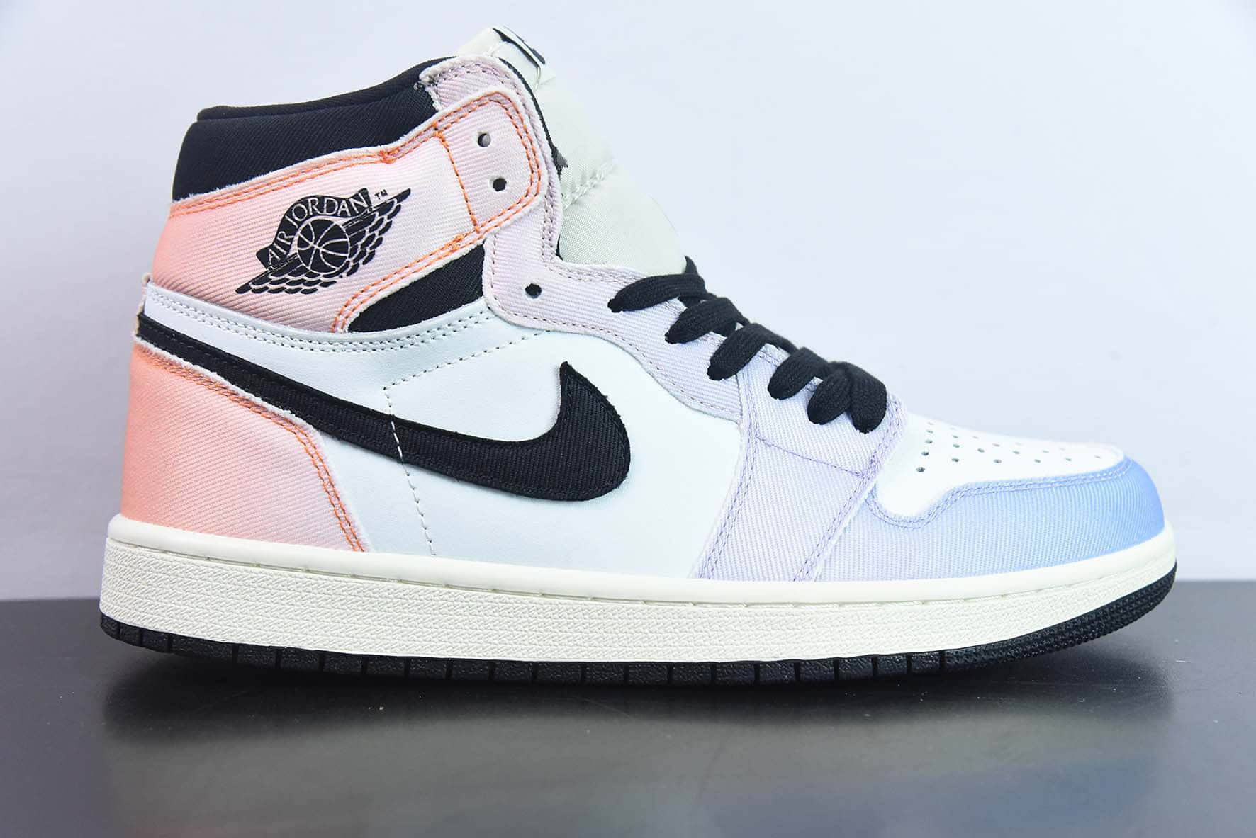 乔丹Air Jordan 1 High 0G Craft AJ1白紫渐变高帮复古篮球鞋纯原版本 货号:DX0054-805