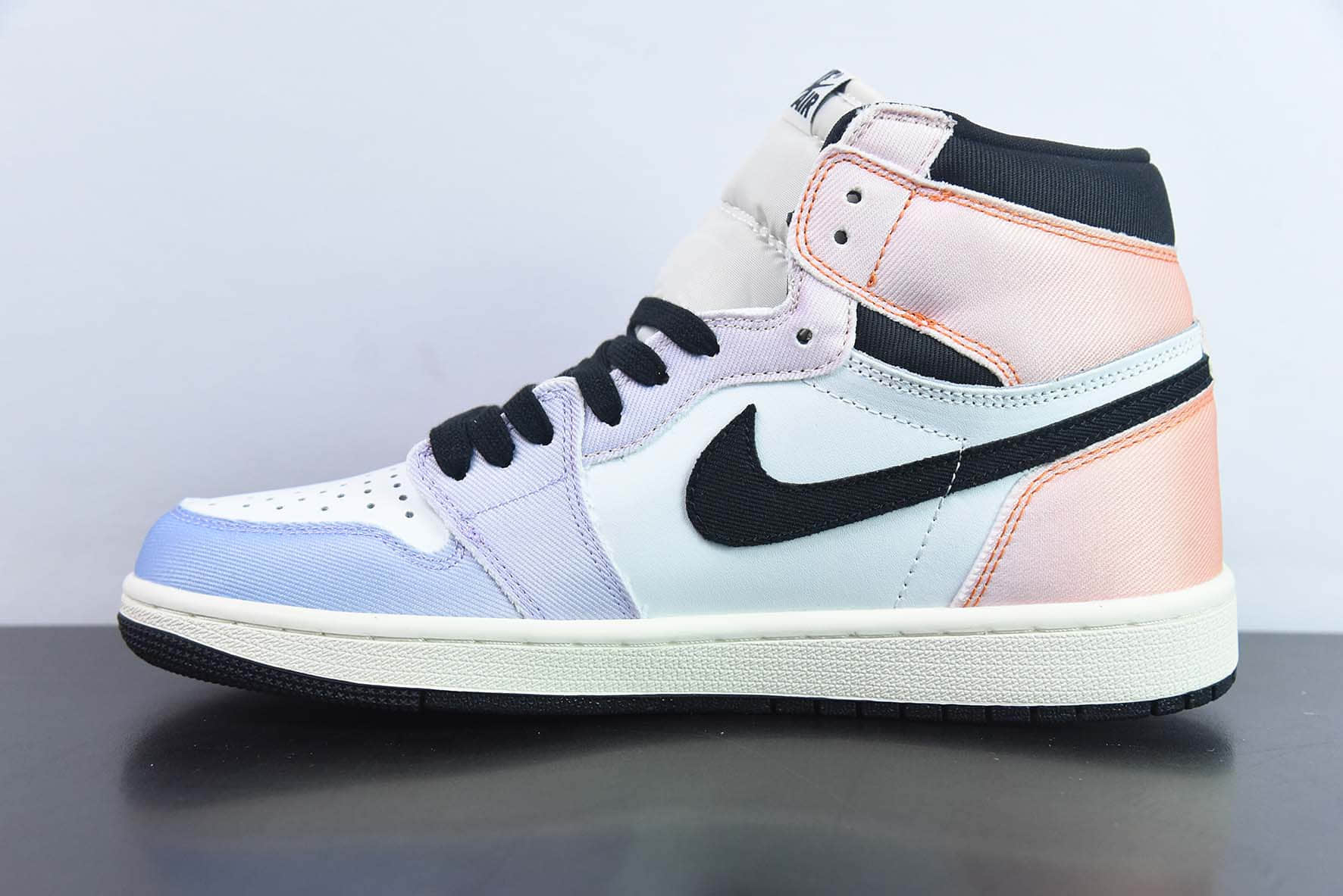 乔丹Air Jordan 1 High 0G Craft AJ1白紫渐变高帮复古篮球鞋纯原版本 货号:DX0054-805