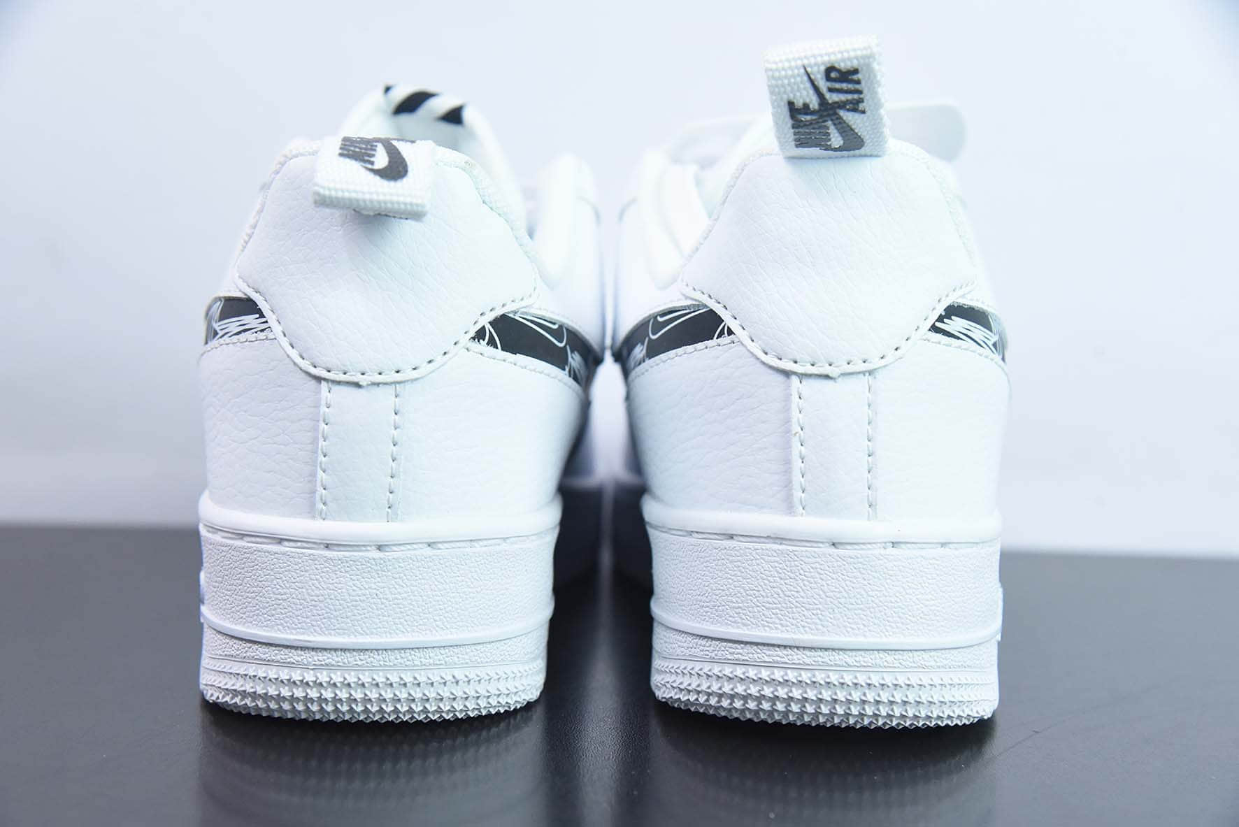 耐克Nike Air Force 1 Low 反光白黑空军一号低帮运动休闲板鞋纯原版本 货号:FB8971-200