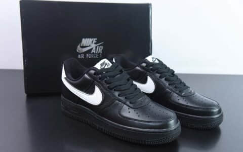 耐克Nike Air Force 1'07 Low 黑白勾空军一号低帮休闲板鞋纯原版本 货号:CQ0492-001