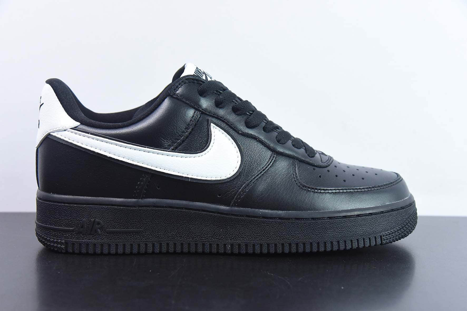 耐克Nike Air Force 1'07 Low 黑白勾空军一号低帮休闲板鞋纯原版本 货号:CQ0492-001