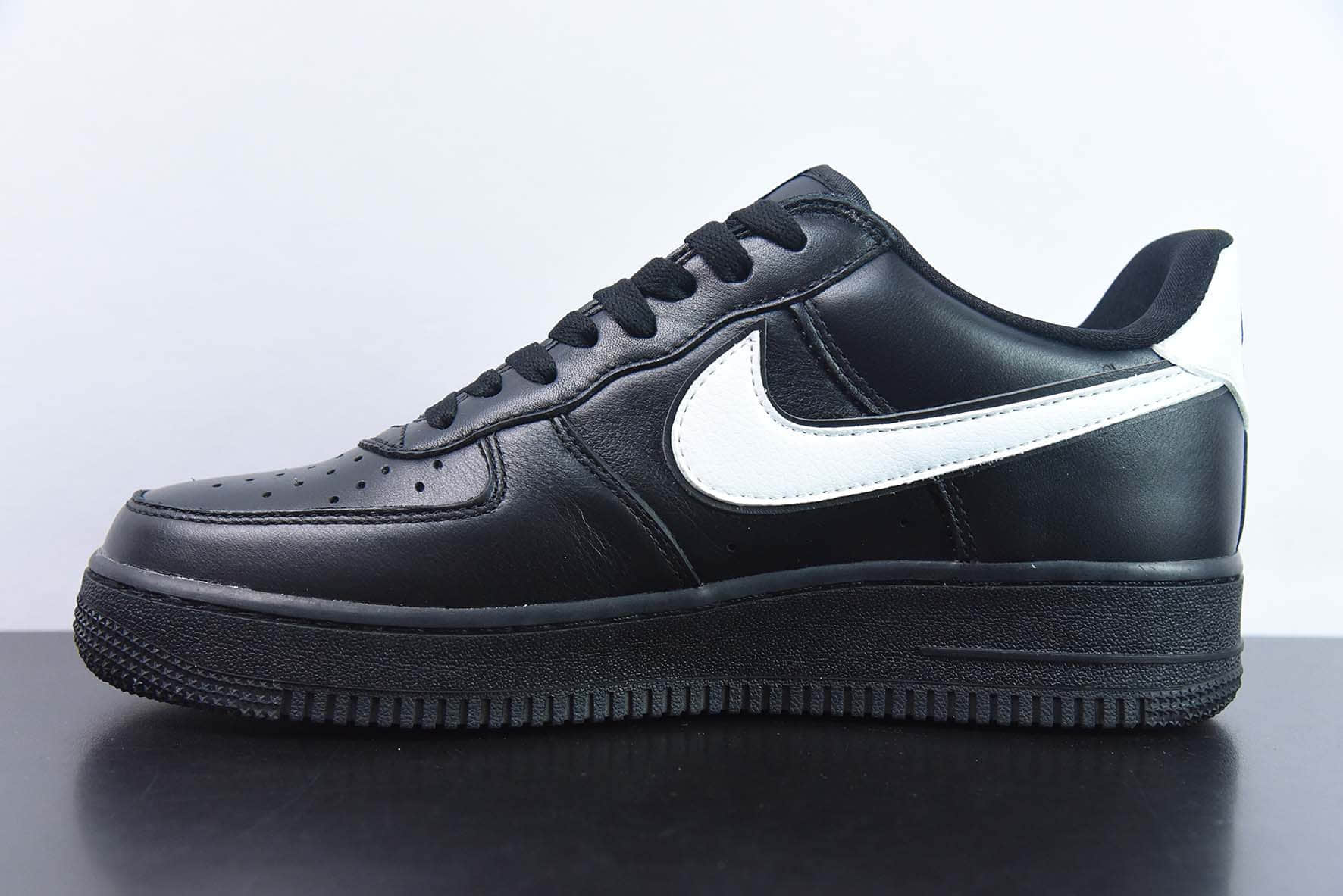 耐克Nike Air Force 1'07 Low 黑白勾空军一号低帮休闲板鞋纯原版本 货号:CQ0492-001