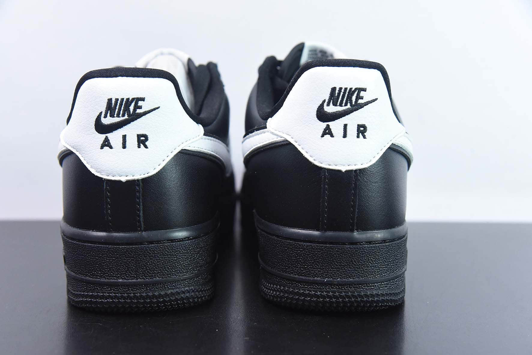 耐克Nike Air Force 1'07 Low 黑白勾空军一号低帮休闲板鞋纯原版本 货号:CQ0492-001