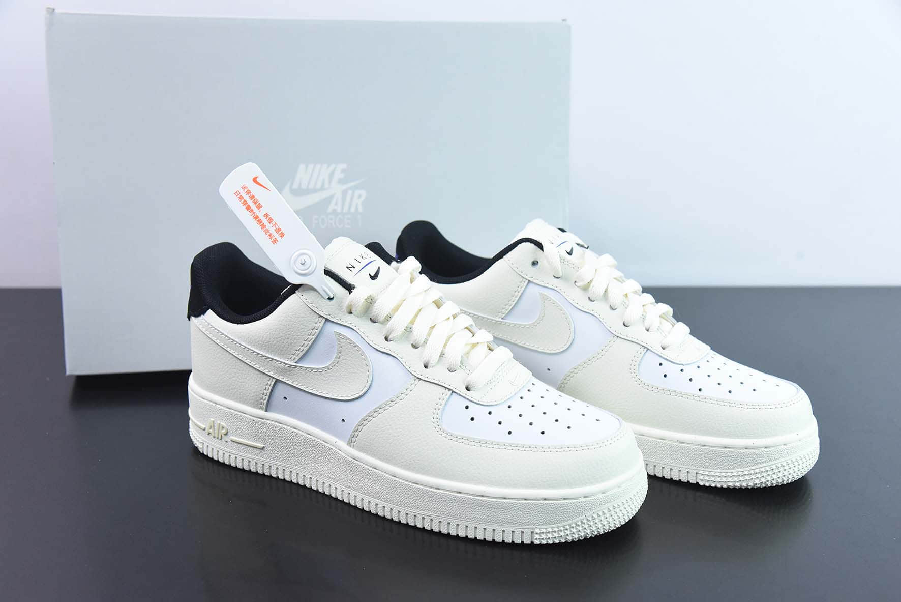耐克Nike Air Force 1 Low 奶黄黑空军一号低帮百搭休闲运动板鞋纯原版本 货号:DZ2708-101