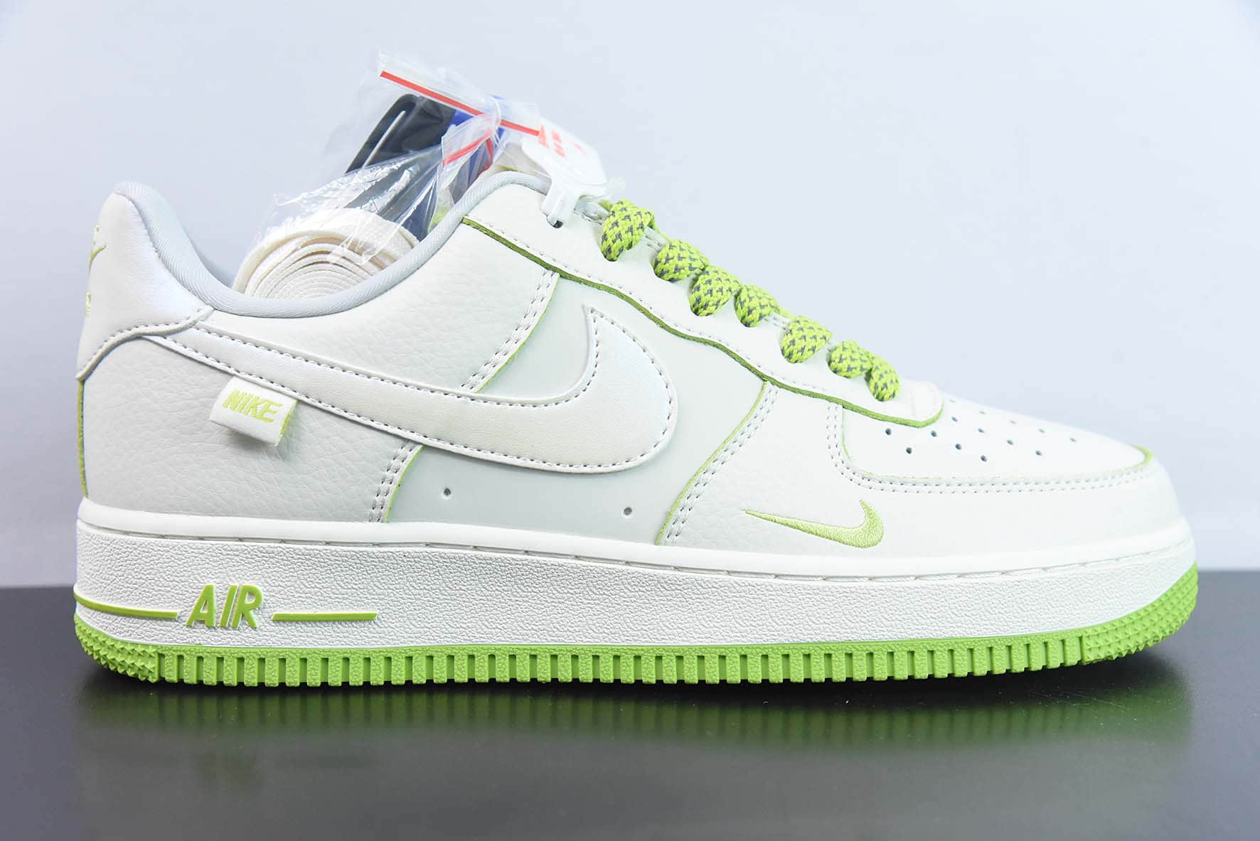 耐克Nike Air Force 1 '07 Low 珠光白绿马克笔双勾空军一号低帮休闲板鞋纯原版本 货号:DD9915-699
