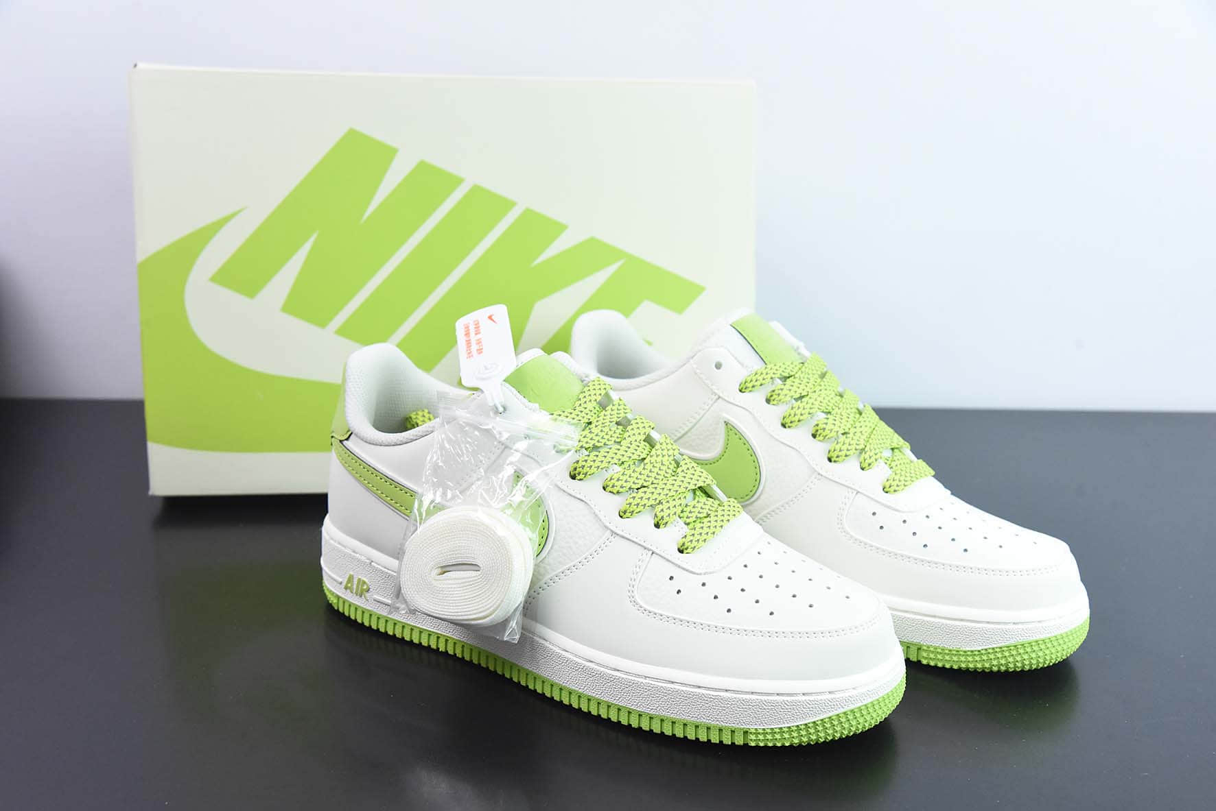 耐克Nike Air Force 1 Low '07 苹果绿满天星低帮空军一号休闲板鞋纯原版本 货号:GL6835-007