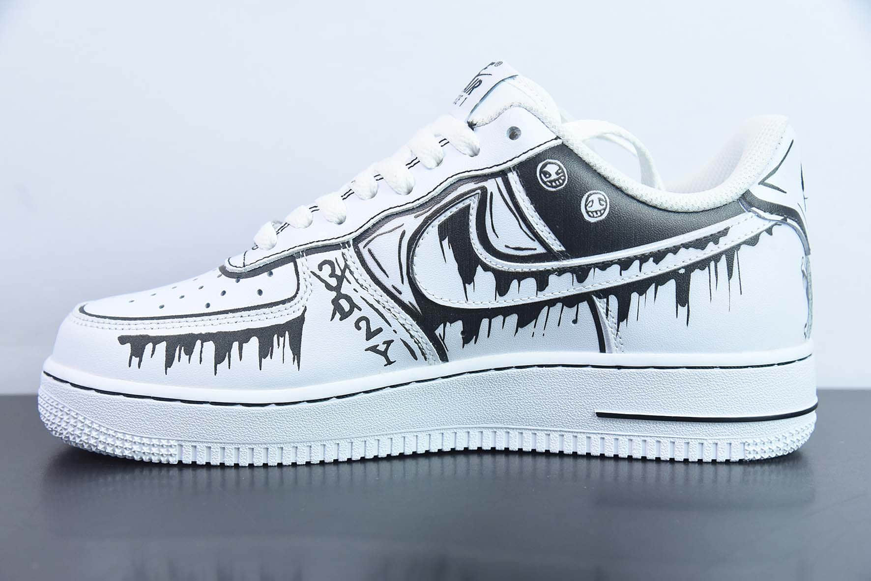 耐克Nike Air Force 1 Low’07 海贼王联名空军一号低帮休闲板鞋纯原版本 货号:CW2288-301