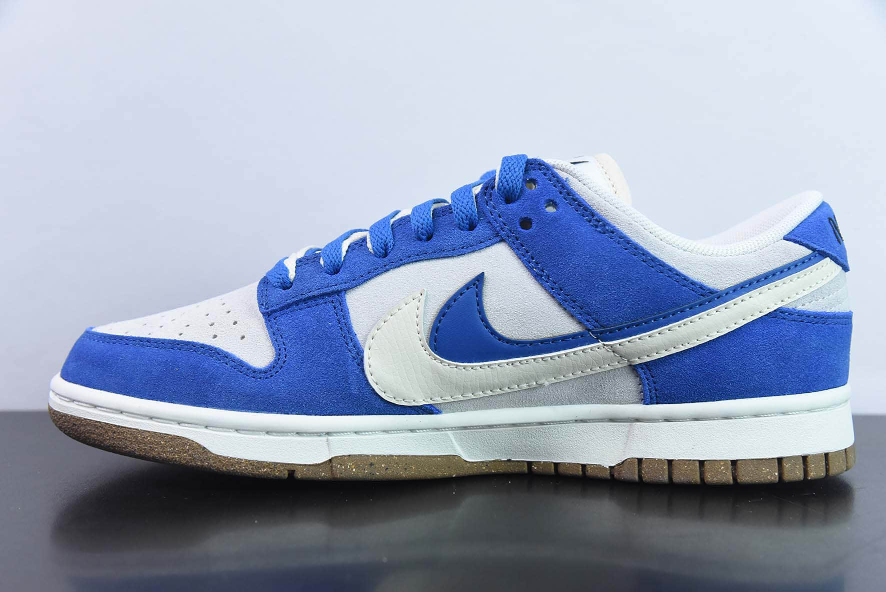 耐克Nike SB Dunk Low 85 双勾白灰蓝 SB低帮运动休闲板鞋纯原版本 货号:DO9457-139
