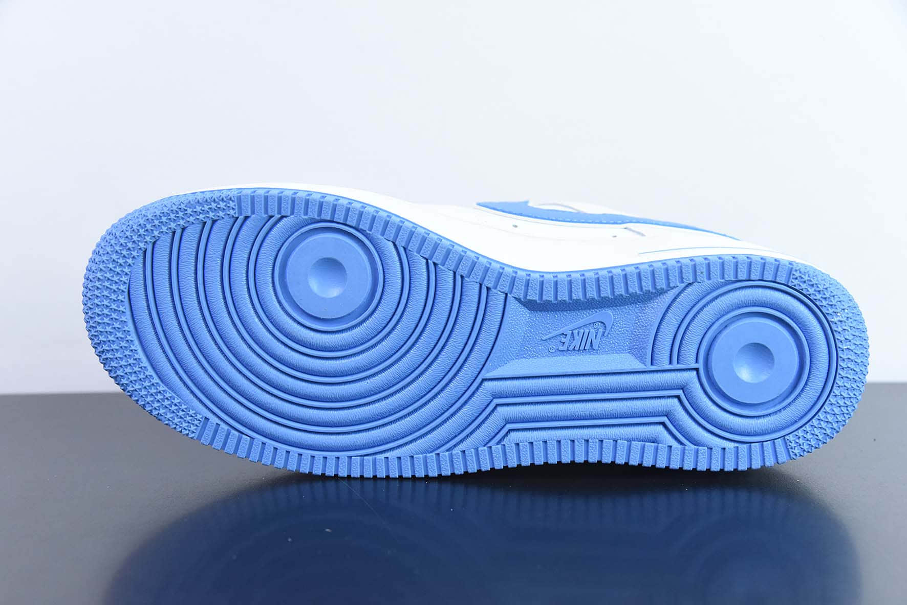 耐克Nike Air Force 1 Low '07 “Swoosh”白宝蓝小勾3M反光低帮空军一号休闲板鞋纯原版本 货号：CV5696-965