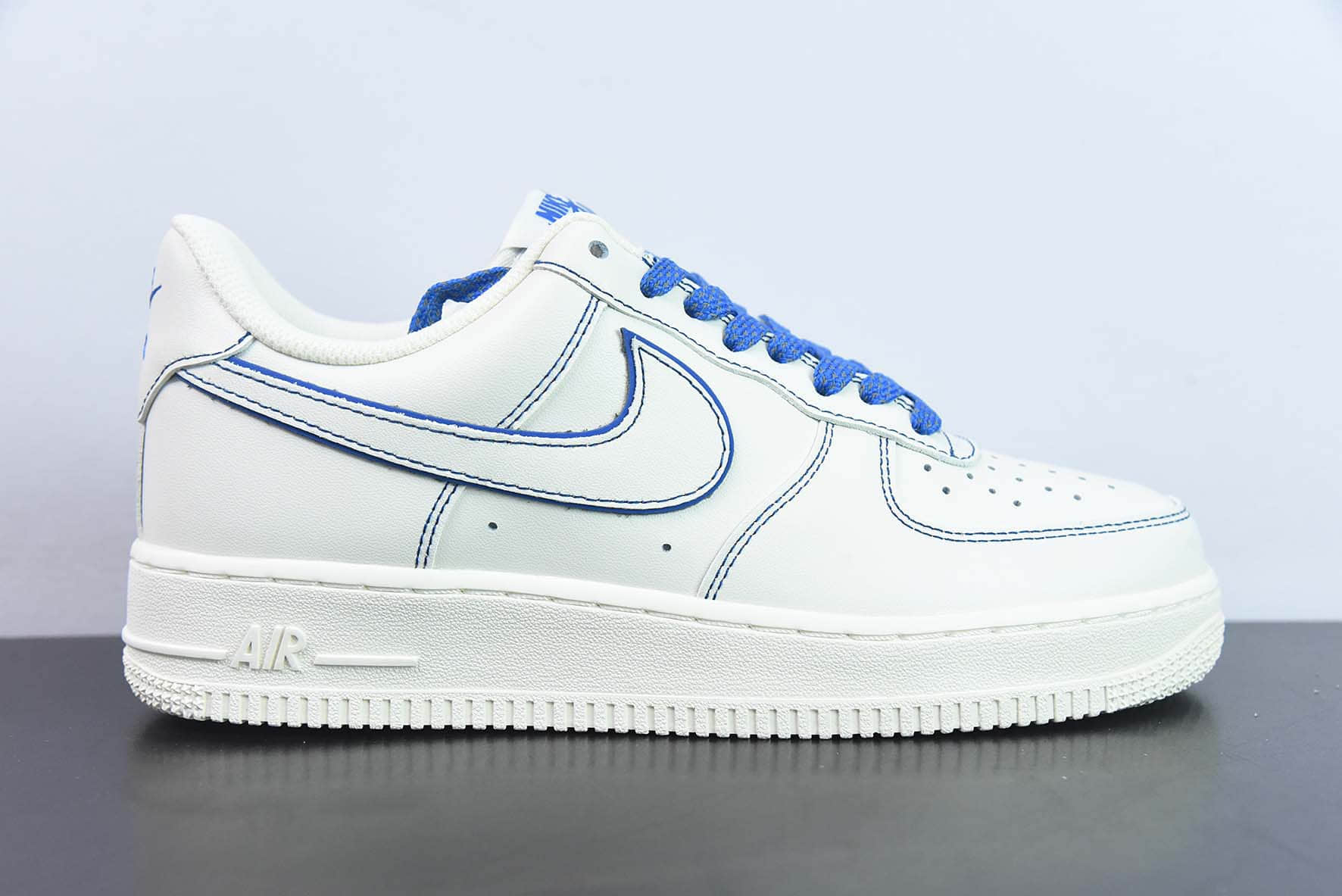 耐克Nike Air Force 1 Low 米白蓝满天星空军一号低帮休闲板鞋纯原版本 货号:315122-404