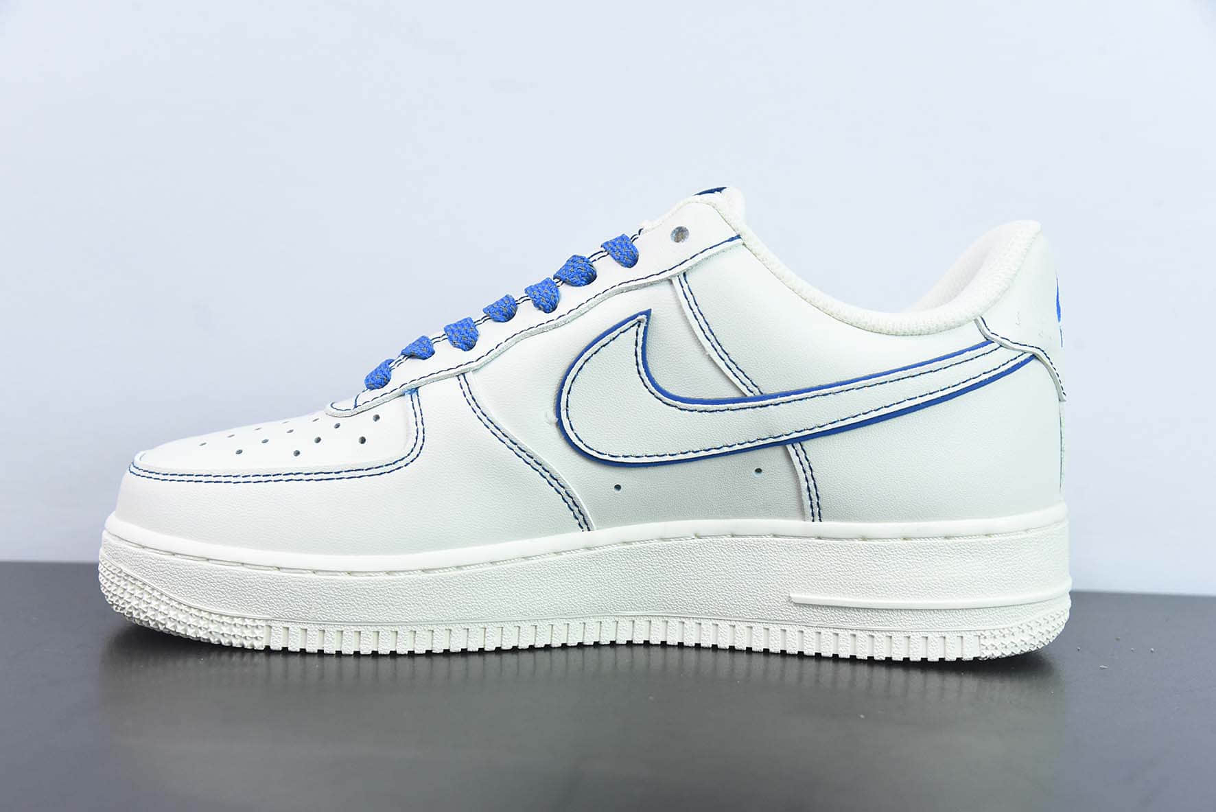 耐克Nike Air Force 1 Low 米白蓝满天星空军一号低帮休闲板鞋纯原版本 货号:315122-404