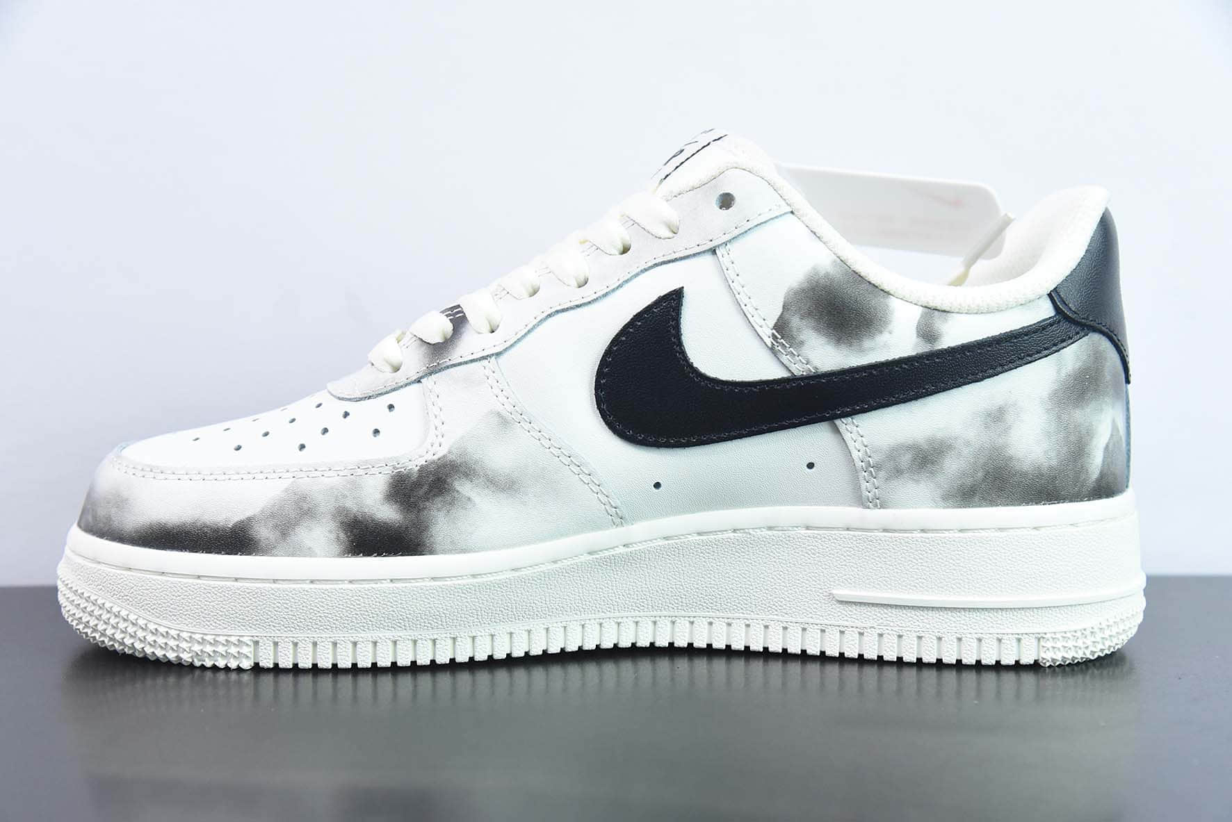 耐克Nike Air Force 1 '07 Low 中国风涂鸦山水画空军一号低帮休闲板鞋纯原版本 货号:BL1522-088