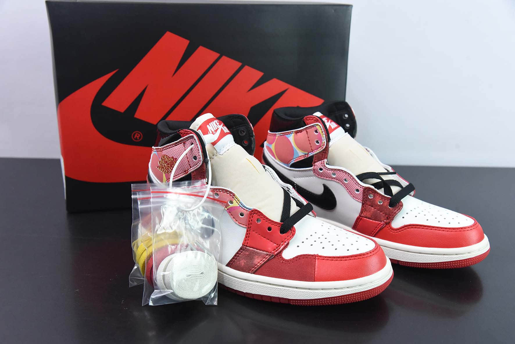 乔丹Air Jordan 1 High OG Next Chapter AJ1 乔1蜘蛛侠2.0 高帮篮球鞋纯原版本 货号:DV1753-601