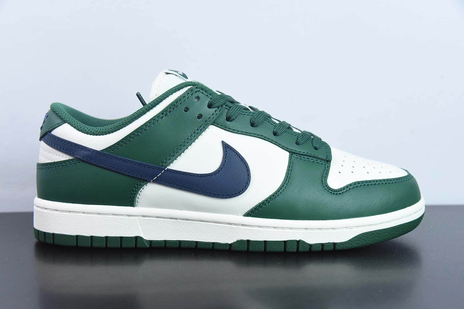耐克Nike Dunk Low Gorge Green 复古白蓝绿SB低帮运动休闲板鞋纯原版本 货号:DD1503-300