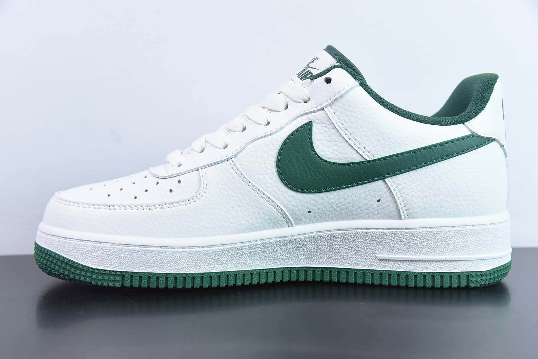 耐克Nike Air Force 1 '07 Low 40周年白绿双勾空军一号低帮休闲板鞋纯原版本 货号:MN5263-126