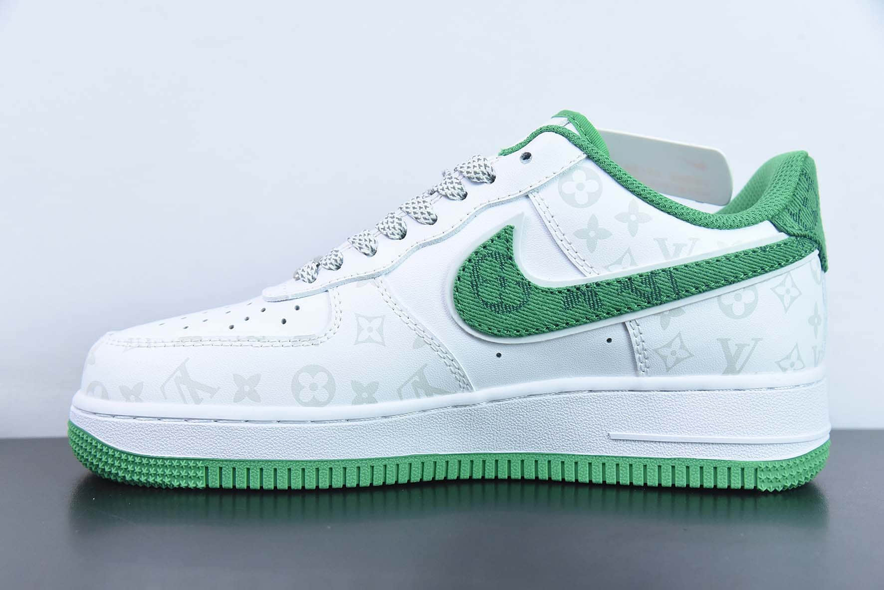耐克NIke Air Force 1 '07 Low “LV联名暗夜精灵--绿牛仔”空军一号低帮休闲板鞋纯原版本 货号:CV0670-400
