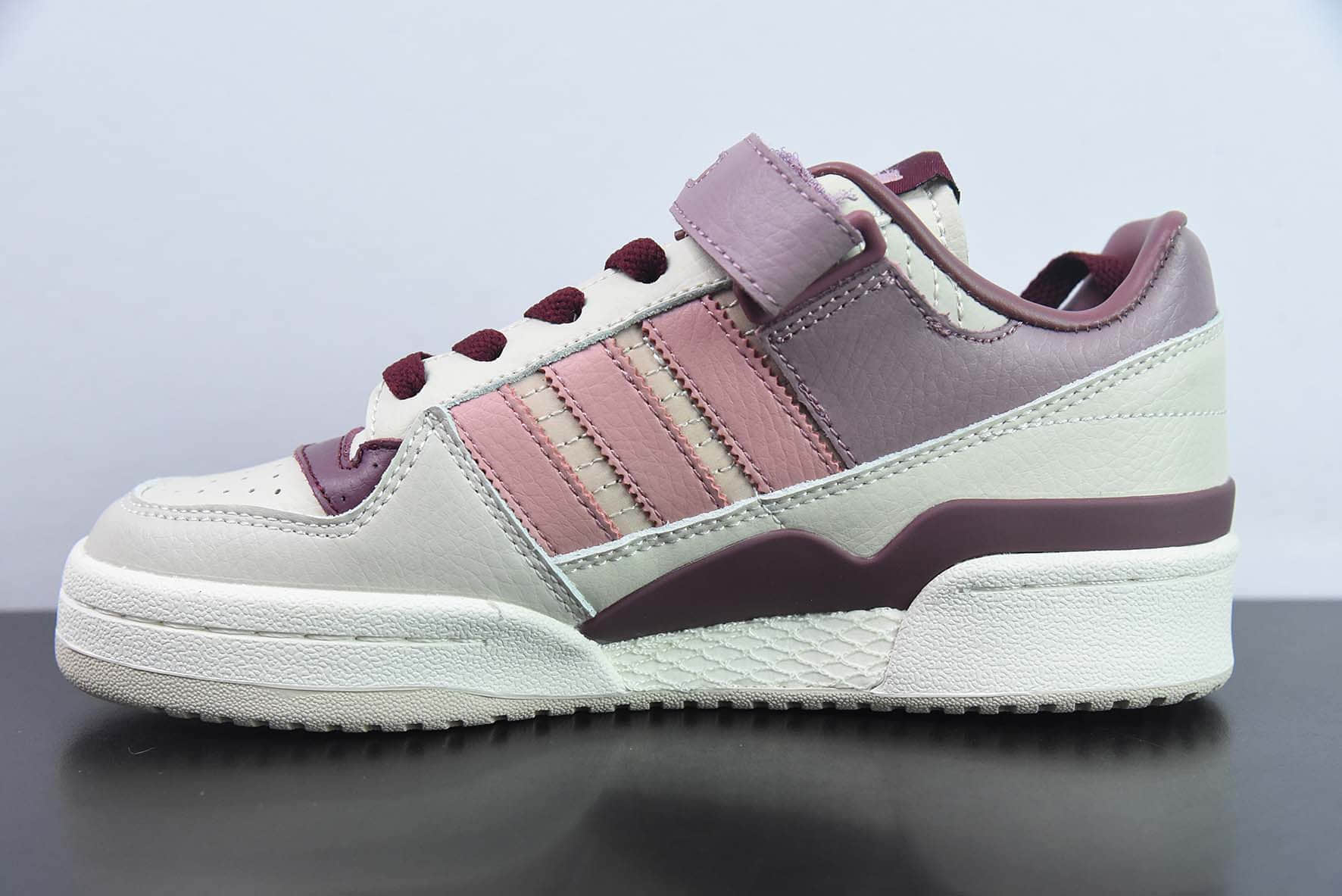 阿迪达斯Adidas Originals Forum 84 Low脏粉米白低帮百搭潮流休闲运动板鞋纯原版本 货号:HQ6941