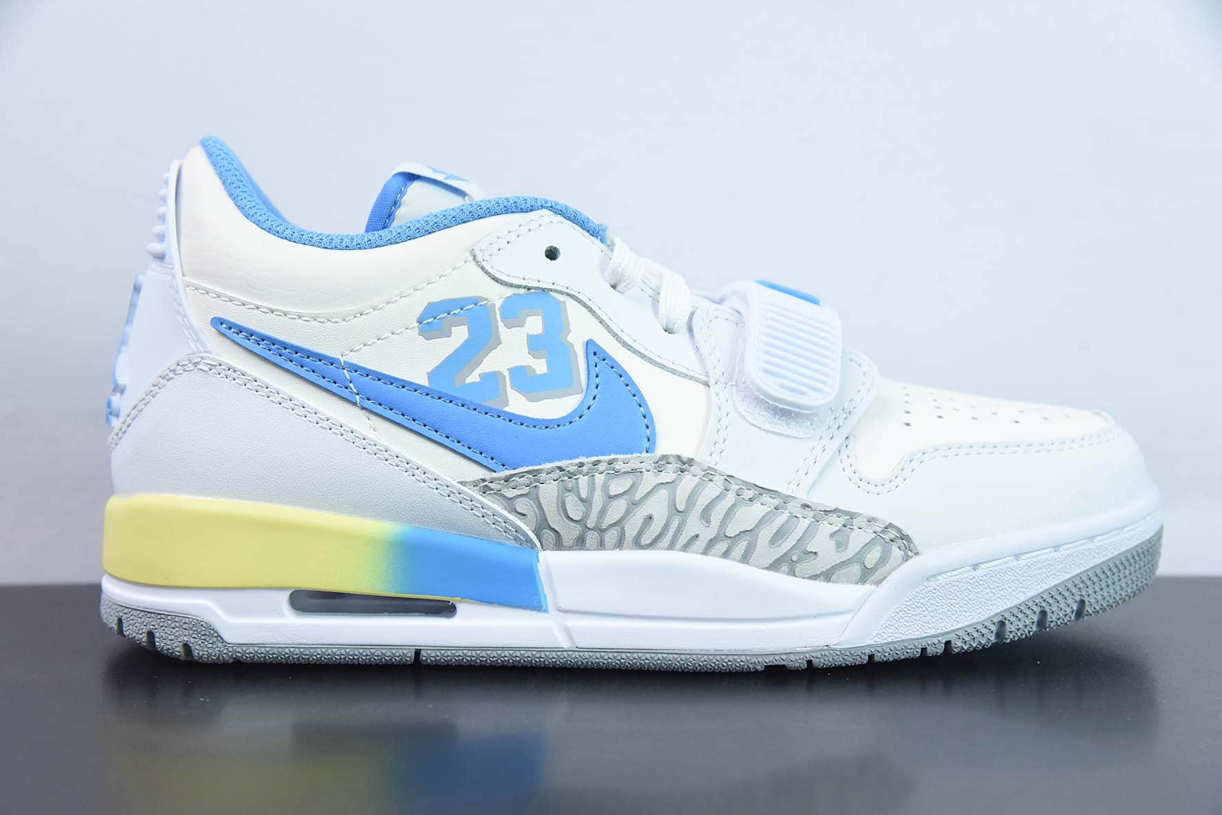 乔丹Air Jordan Legacy 312 Low AJ312 白蓝23爆裂纹复古篮球鞋纯原版本 货号:FJ7223-141