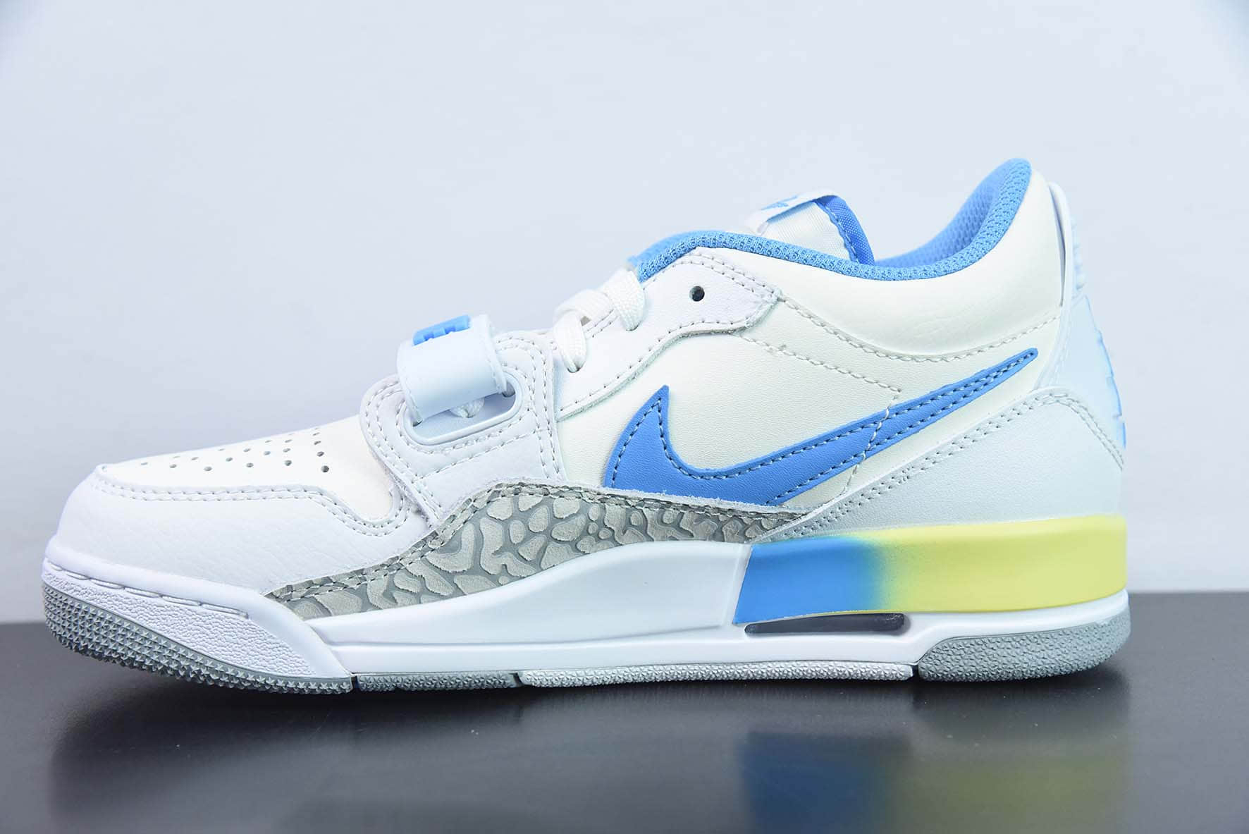 乔丹Air Jordan Legacy 312 Low AJ312 白蓝23爆裂纹复古篮球鞋纯原版本 货号:FJ7223-141