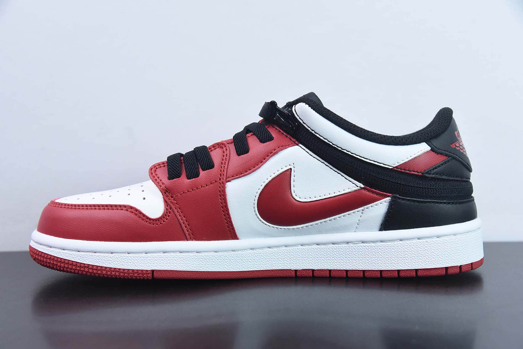乔丹Air Jordan 1 Low FlyEase Gym Red AJ1 芝加哥红全新低帮篮球鞋纯原版本 货号:DM1206-163