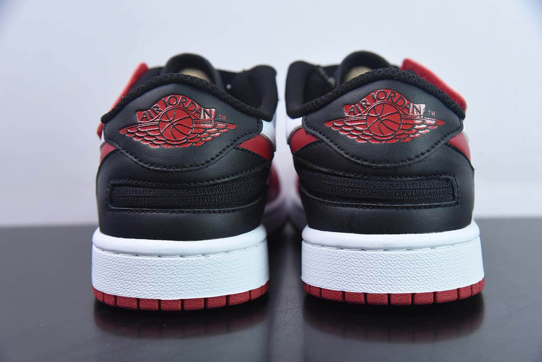 乔丹Air Jordan 1 Low FlyEase Gym Red AJ1 芝加哥红全新低帮篮球鞋纯原版本 货号:DM1206-163