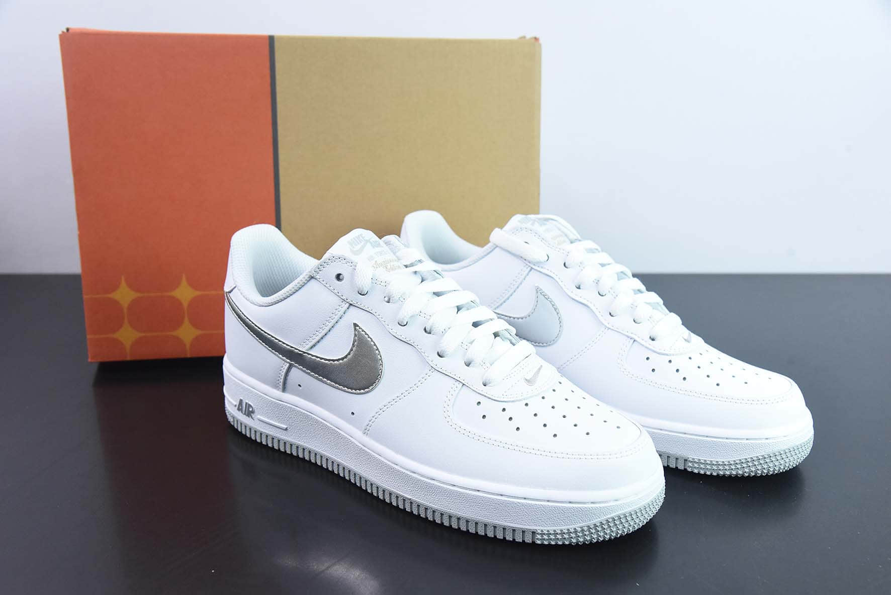 耐克Nike Air Force 1 Low 白银空军一号低帮休闲板鞋纯原版本 货号:DZ6755-100