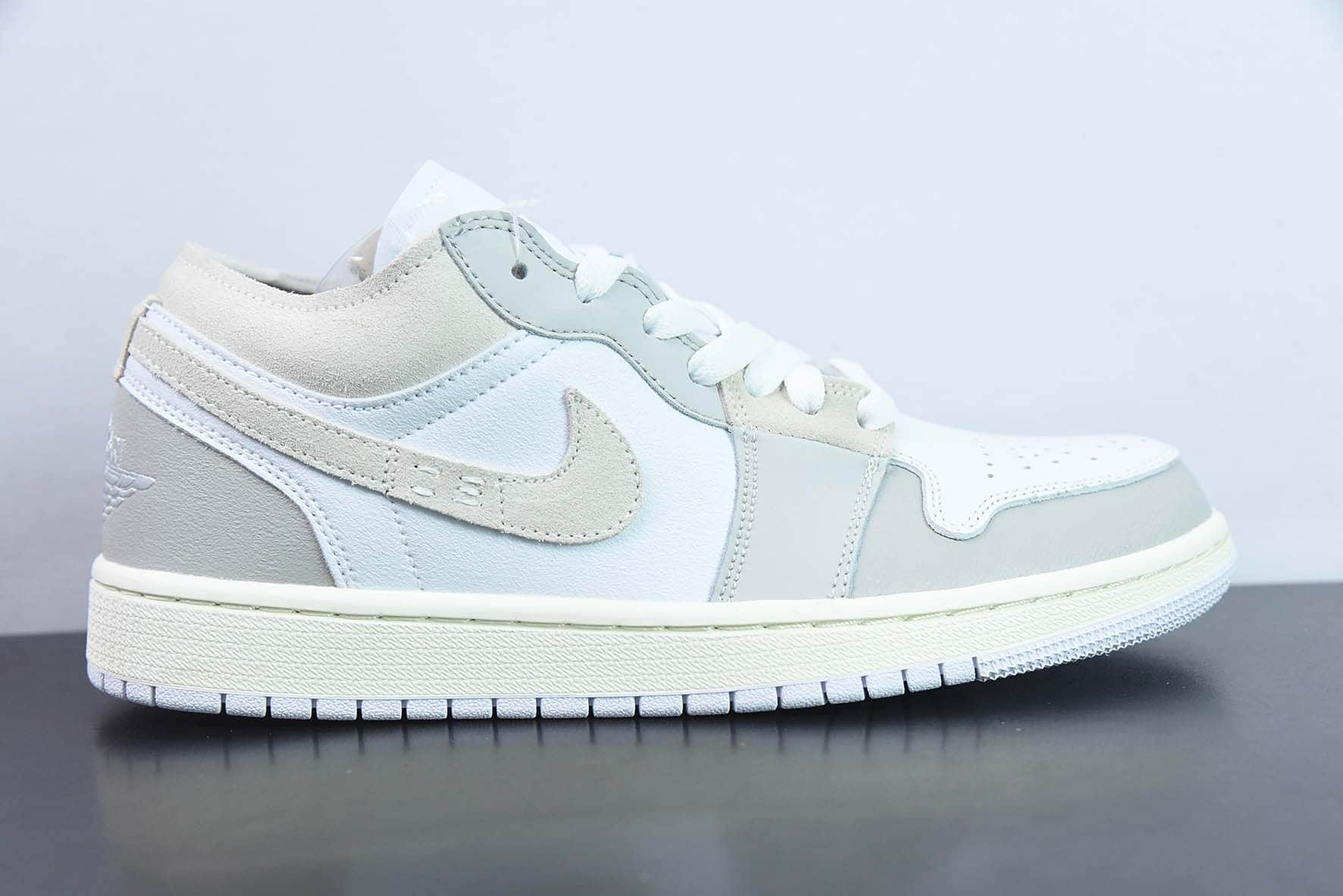 乔丹Air Jordan 1 Low AJ1白灰低帮复古文化篮球鞋纯原版本 货号:DN1635-002