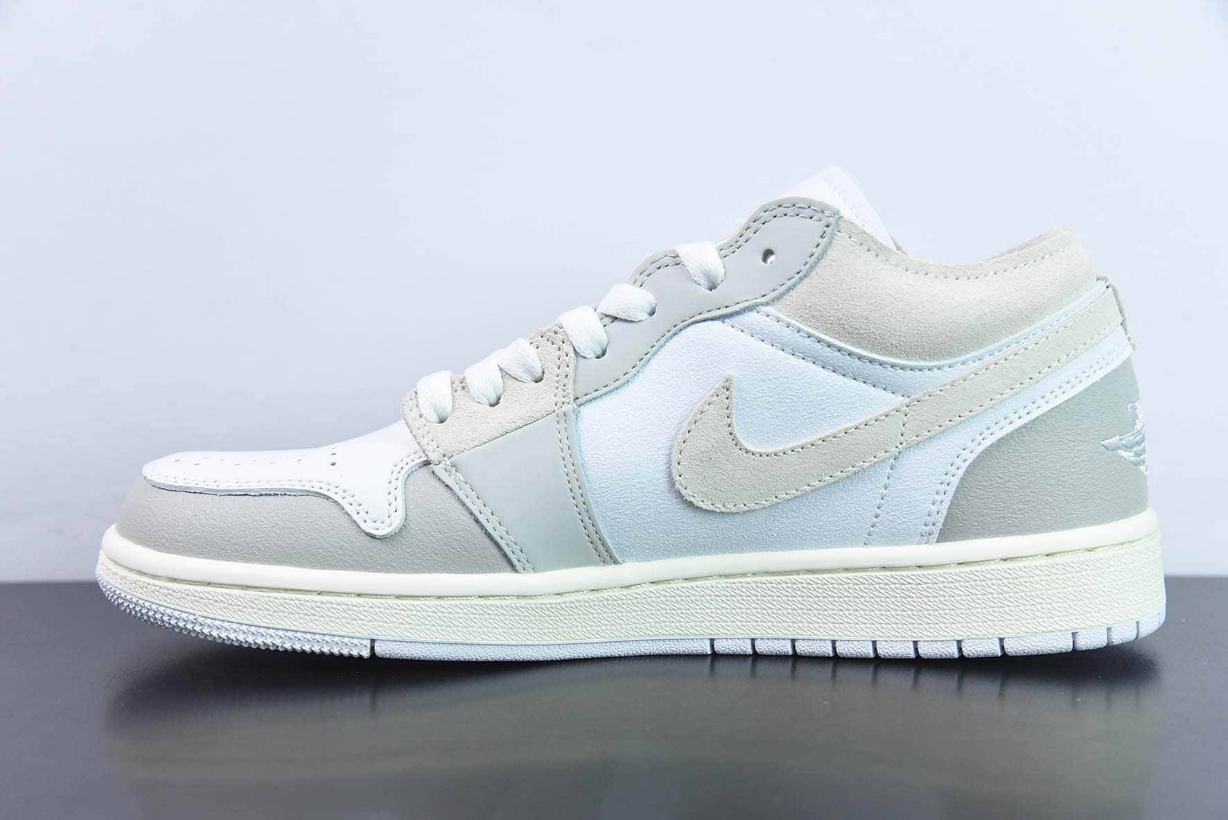 乔丹Air Jordan 1 Low AJ1白灰低帮复古文化篮球鞋纯原版本 货号:DN1635-002