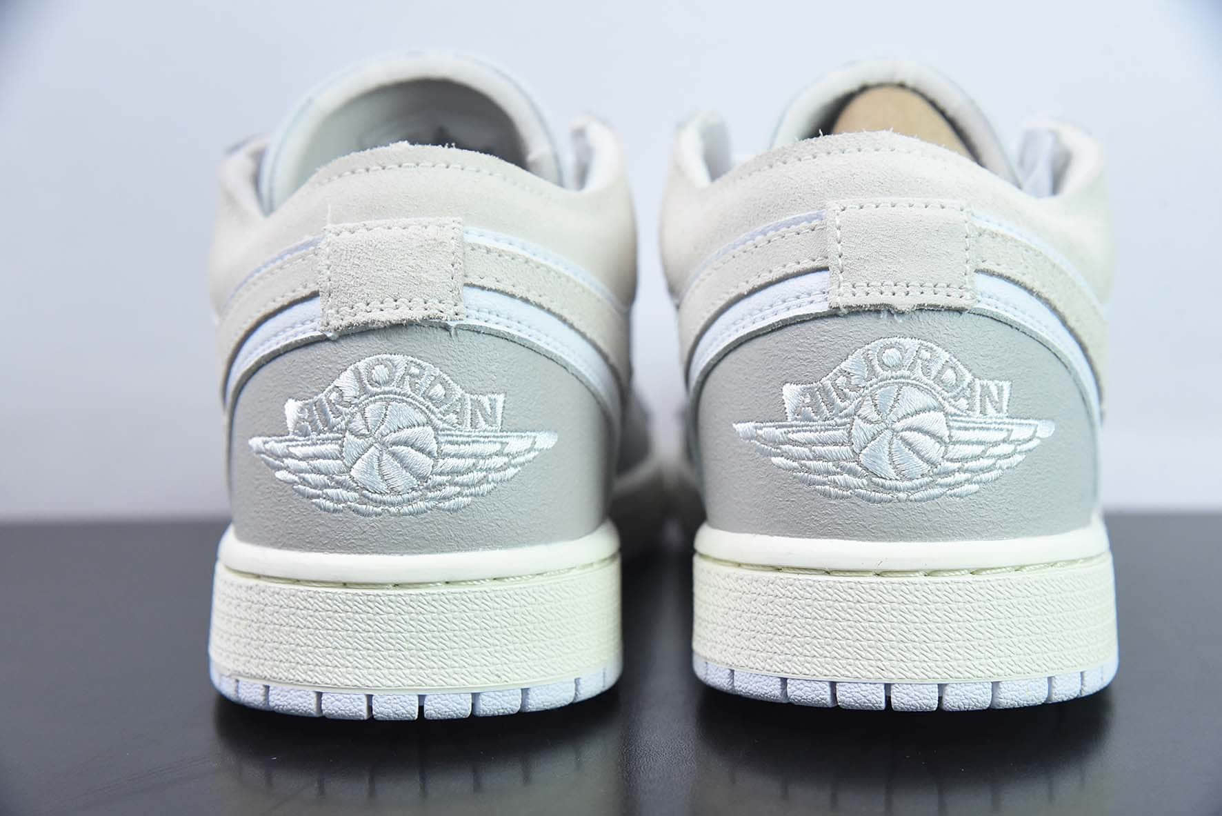 乔丹Air Jordan 1 Low AJ1白灰低帮复古文化篮球鞋纯原版本 货号:DN1635-002