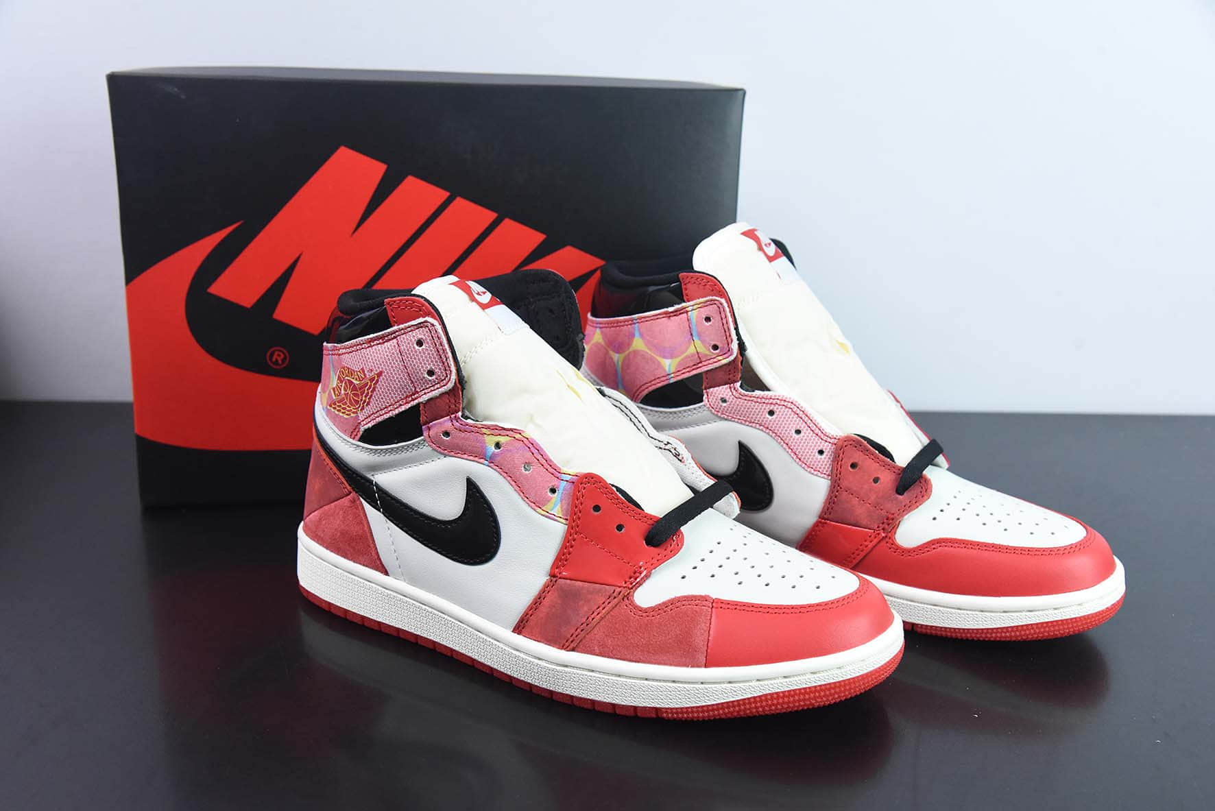 乔丹Air Jordan 1 High OG Next Chapter AJ1 蜘蛛侠2.0 高帮复古篮球鞋纯原版本 货号：DV1748-601