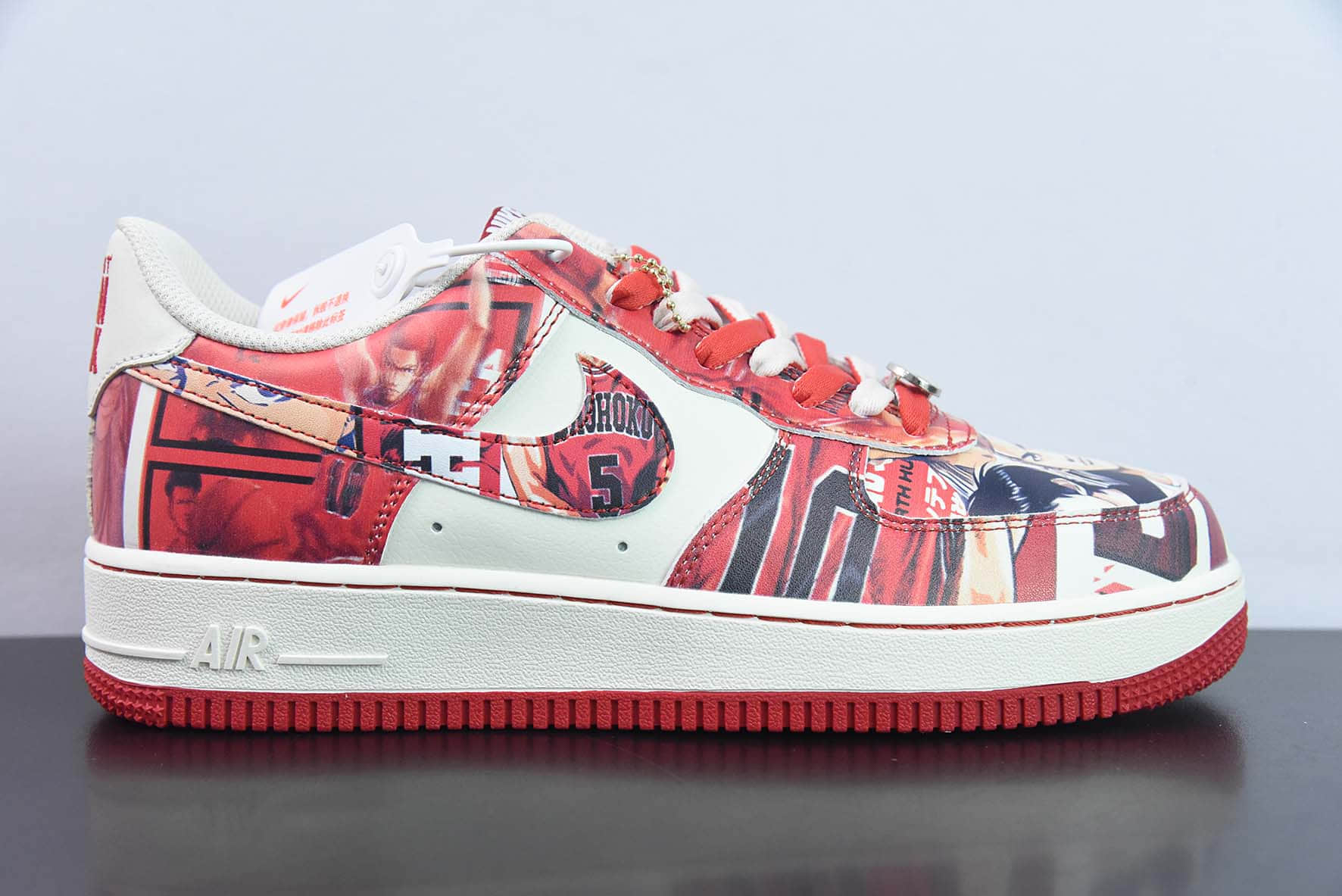 耐克Nike Air Force 1 '07 Low “Slum Dunk” 灌篮高手联名限定款空军一号低帮运动板鞋纯原版本 货号:SD1990-111
