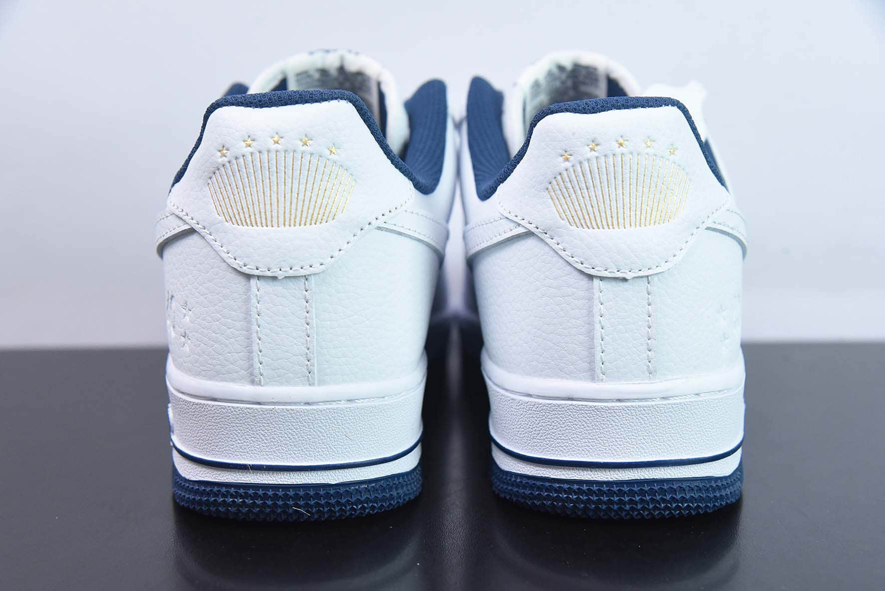 耐克Nike Air Force 1‘07 Low 深蓝小勾 40周年星星空军一号低帮休闲板鞋纯原版本 货号:DD1225-006